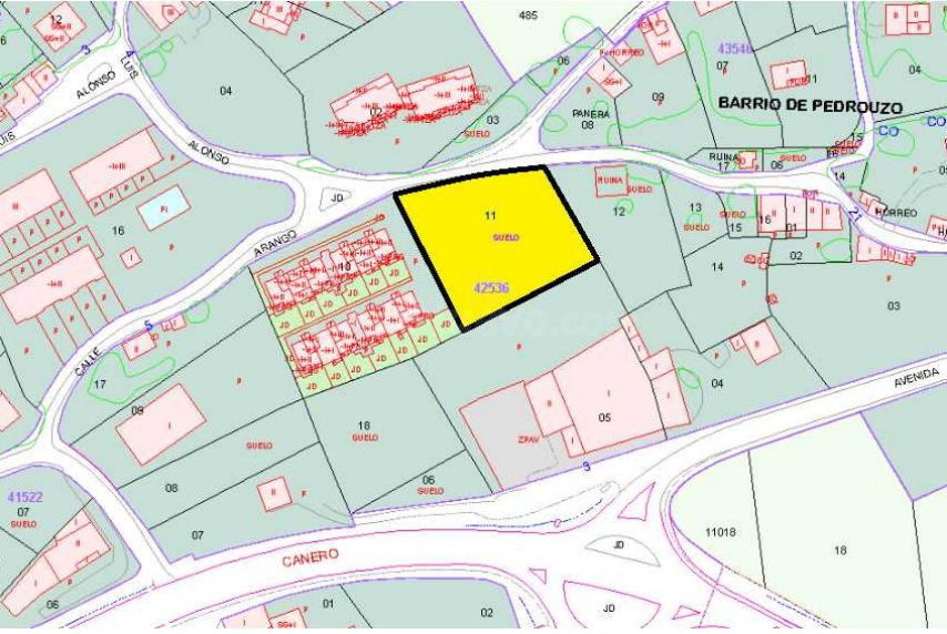 Terreno urbano 813m² en venta - La pumariega