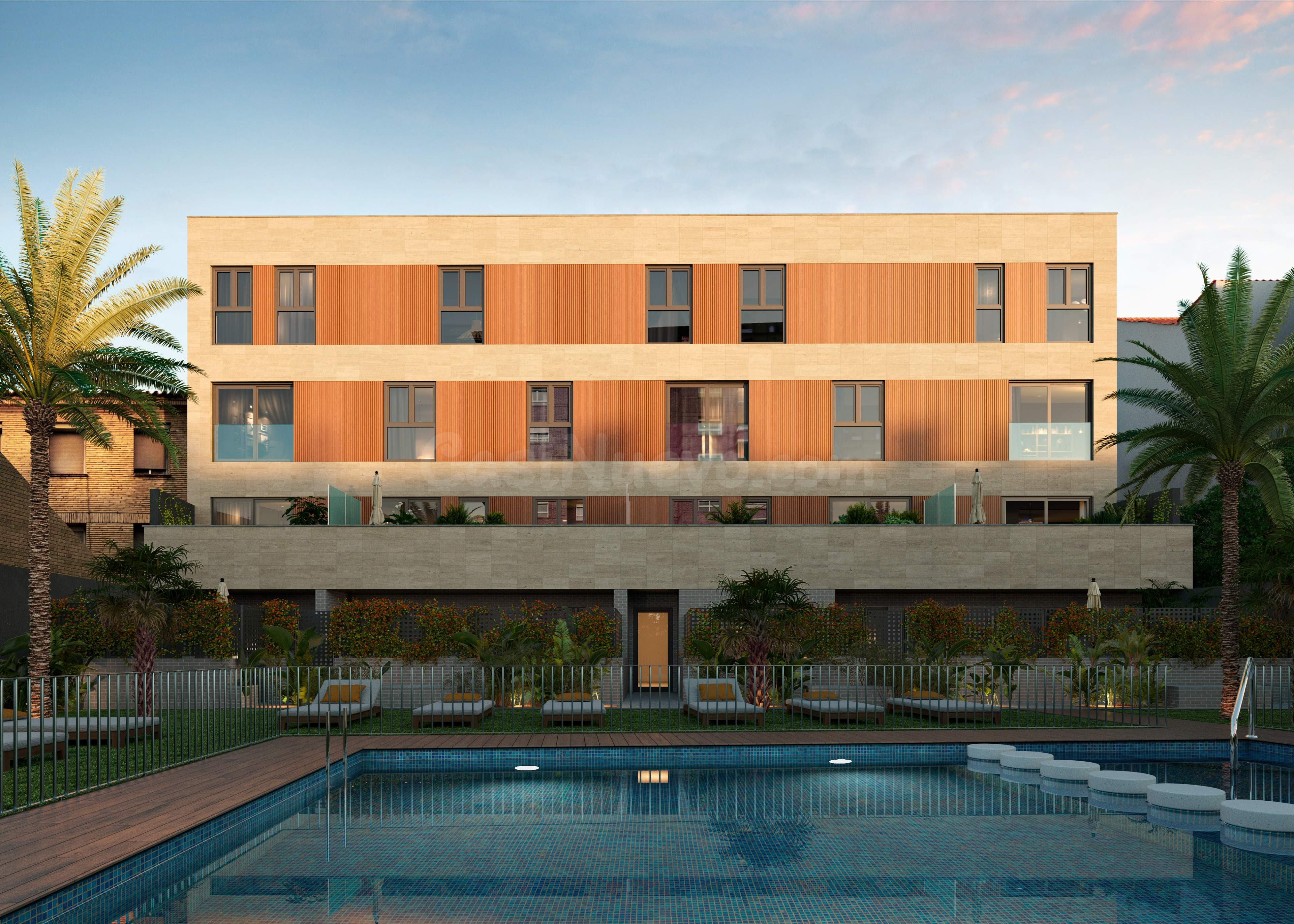 Obra Nueva en Casablanca: Bajos y Dúplex con terraza, piscin