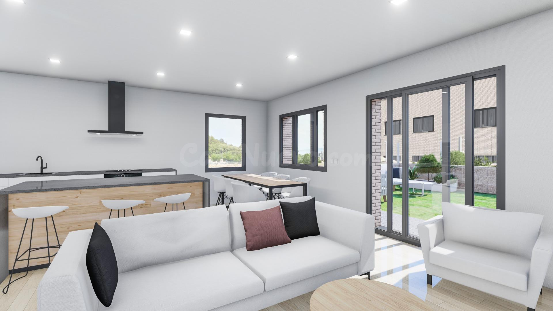 ¡Vive tus sueños en esta exclusiva casa a estrenar en La Gar