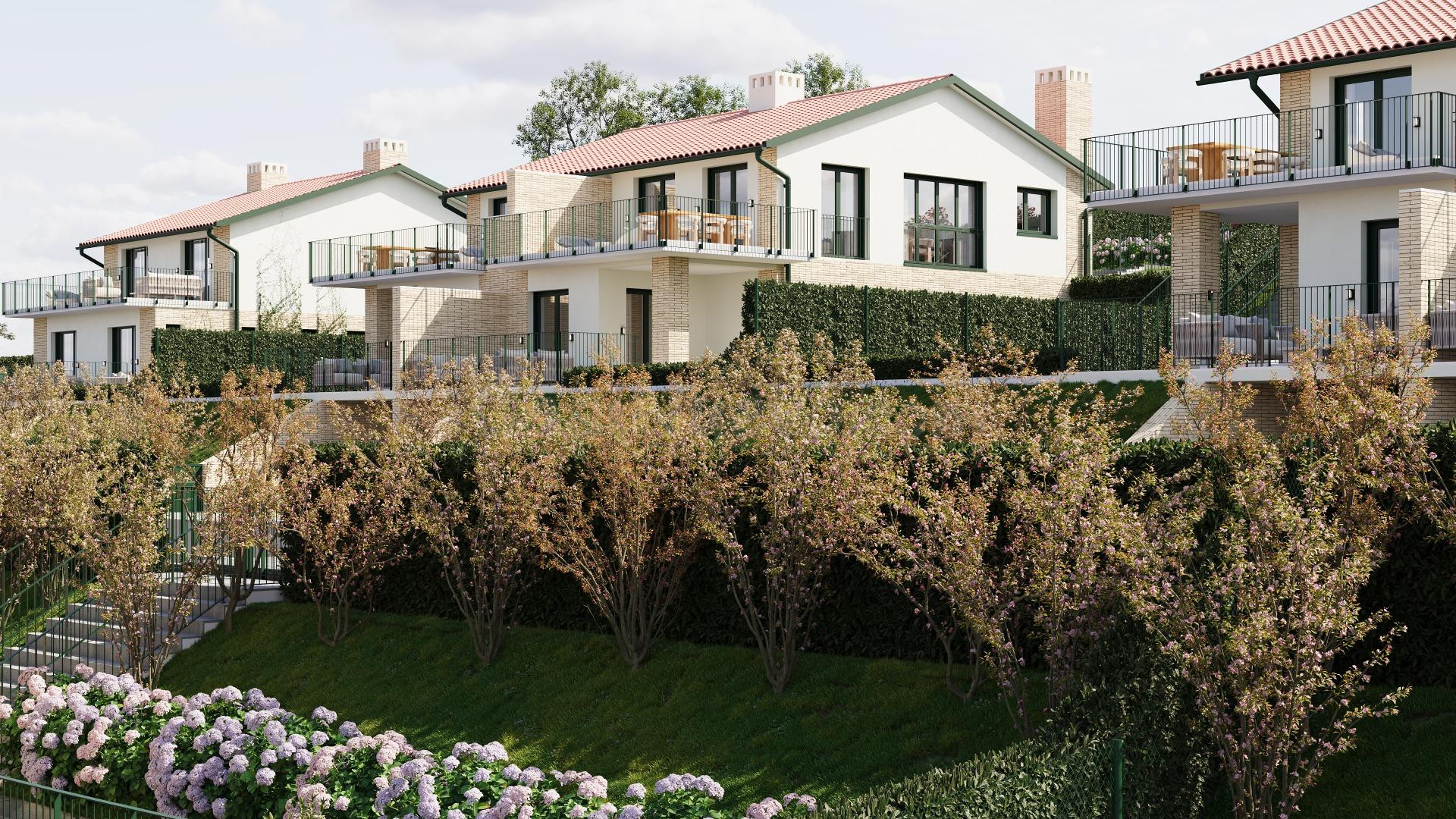 CHALETS PAREADOS EN RUILOBA-COMILLAS