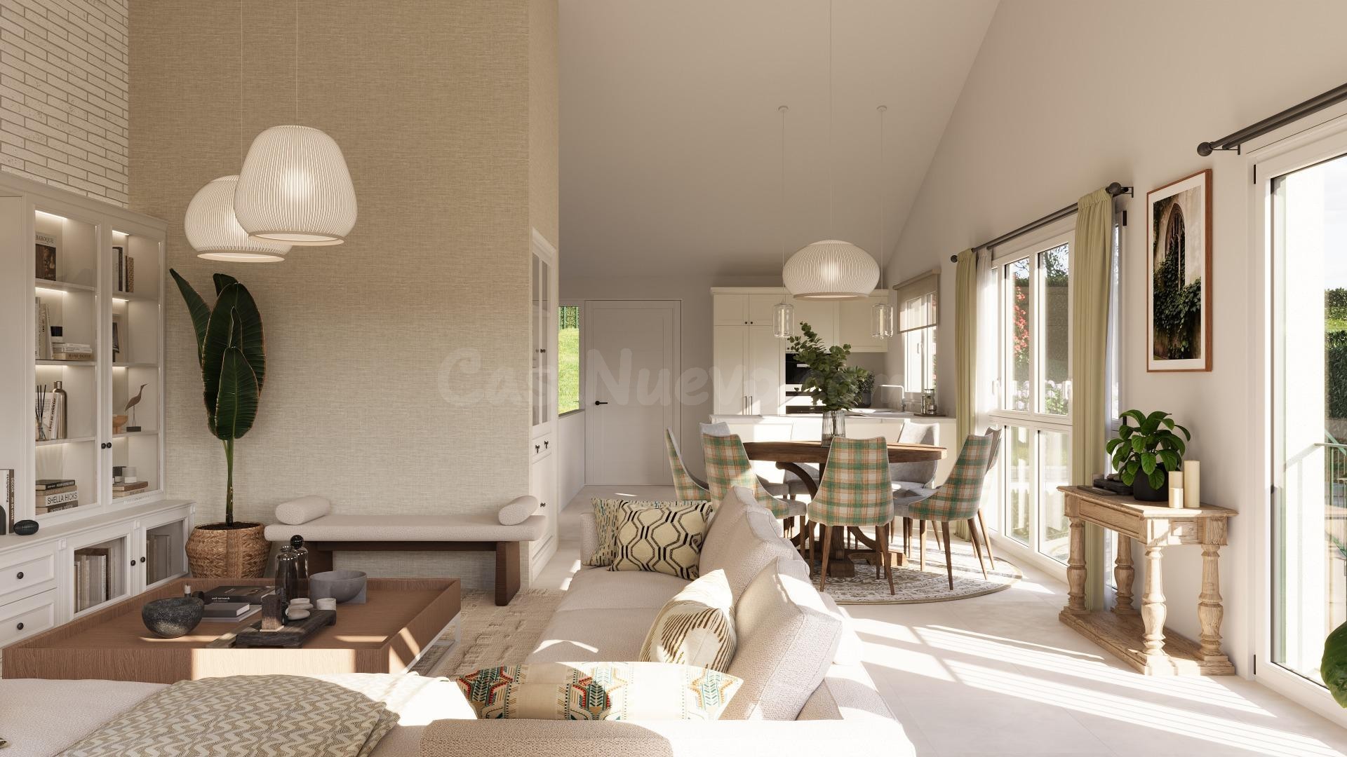 CHALETS PAREADOS EN RUILOBA-COMILLAS - foto 3