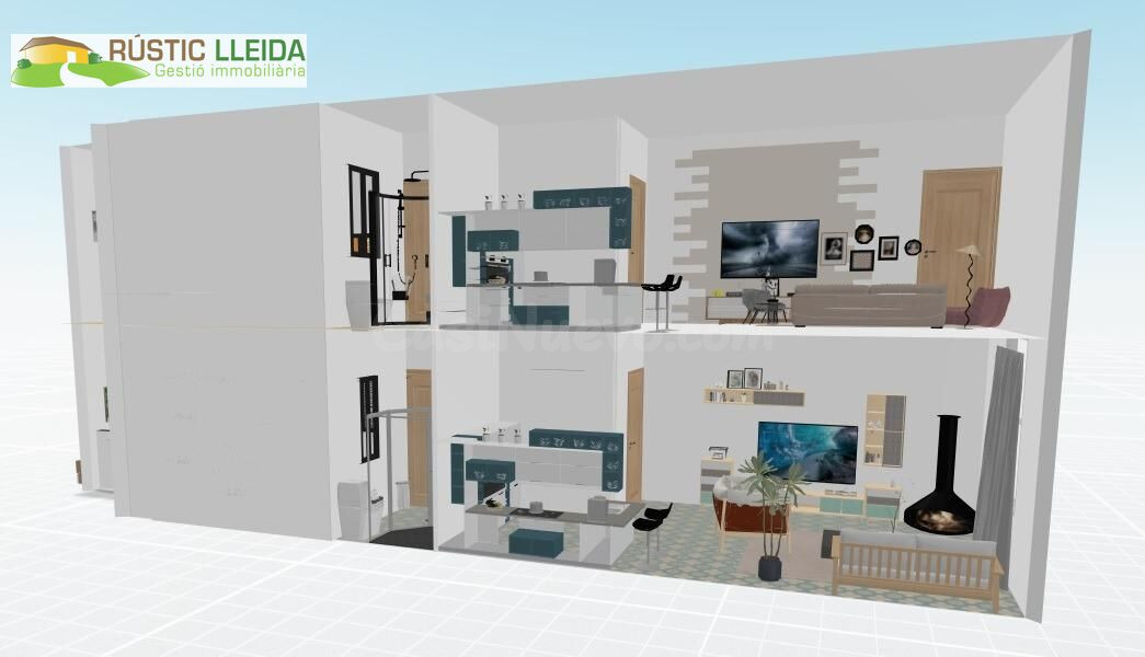 Casa para rehabilitar en Sant Martí de Riucorb. - foto 4