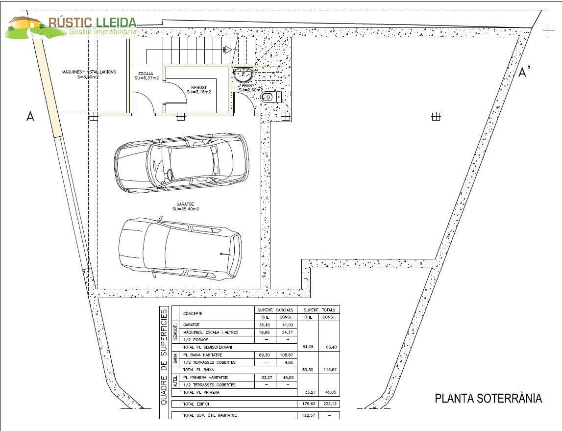 PARCELA CON PROYECTO DE CHALET EN SIDAMUNT. - foto 4
