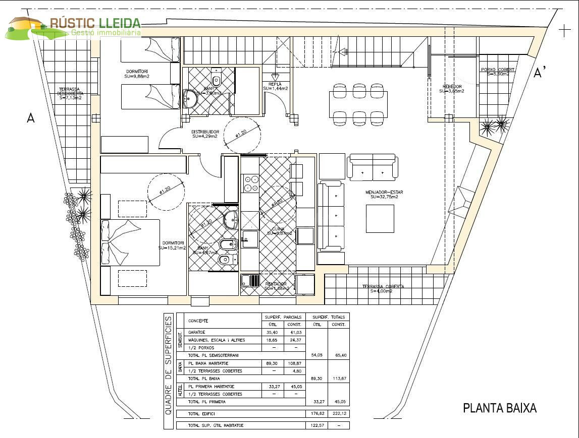 PARCELA CON PROYECTO DE CHALET EN SIDAMUNT. - foto 5