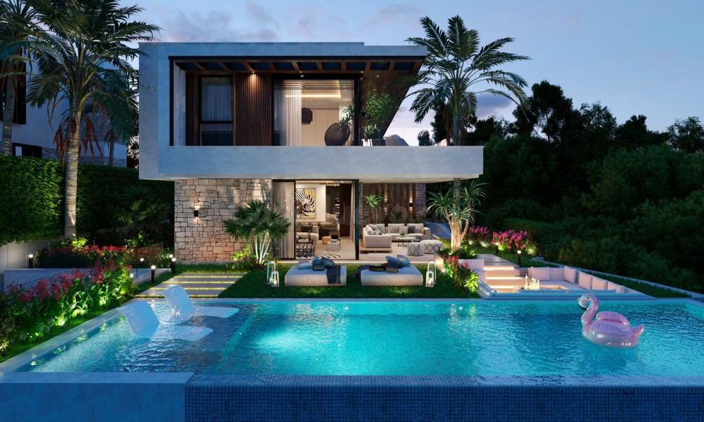 VILLA DE LUJO CONTEMPORÁNEA CON VISTAS PANORÁMICAS AL MAR - foto 3