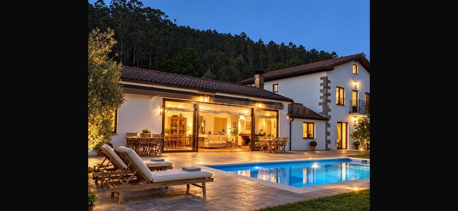 Villa con piscina