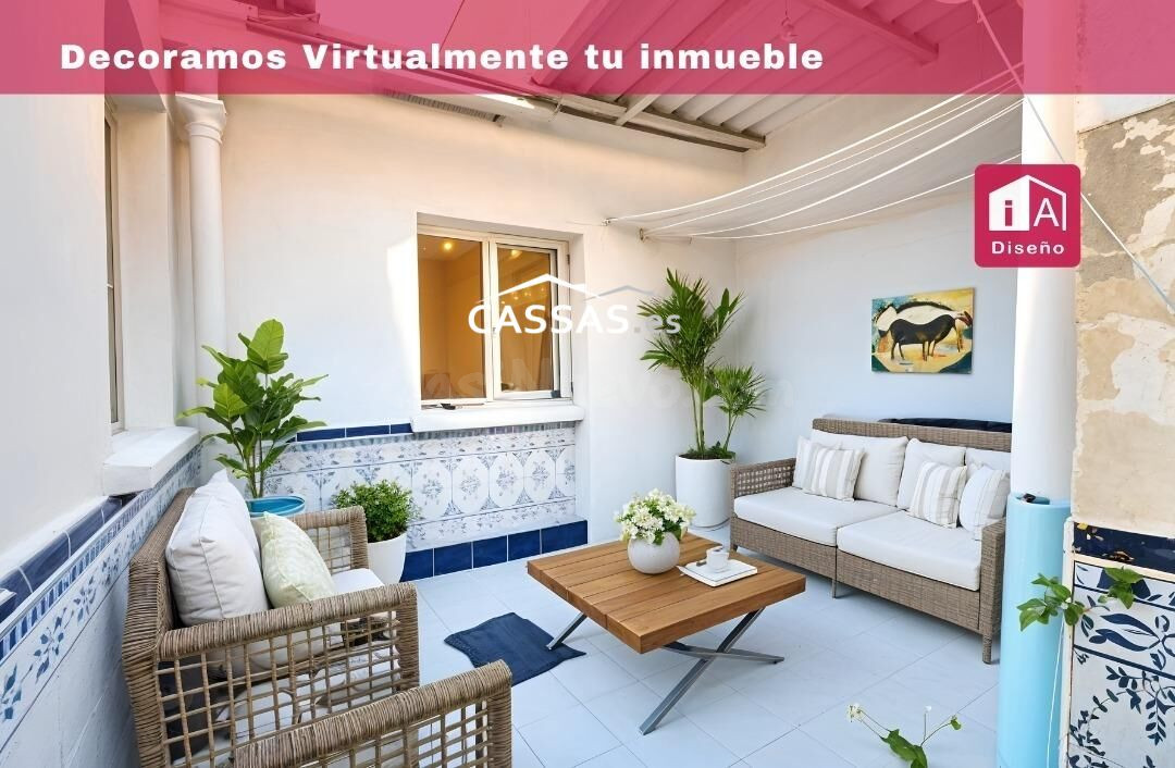 ZONA CENTRO - PLAZA HABANA.  Casa baja de 3 habitaciones y p