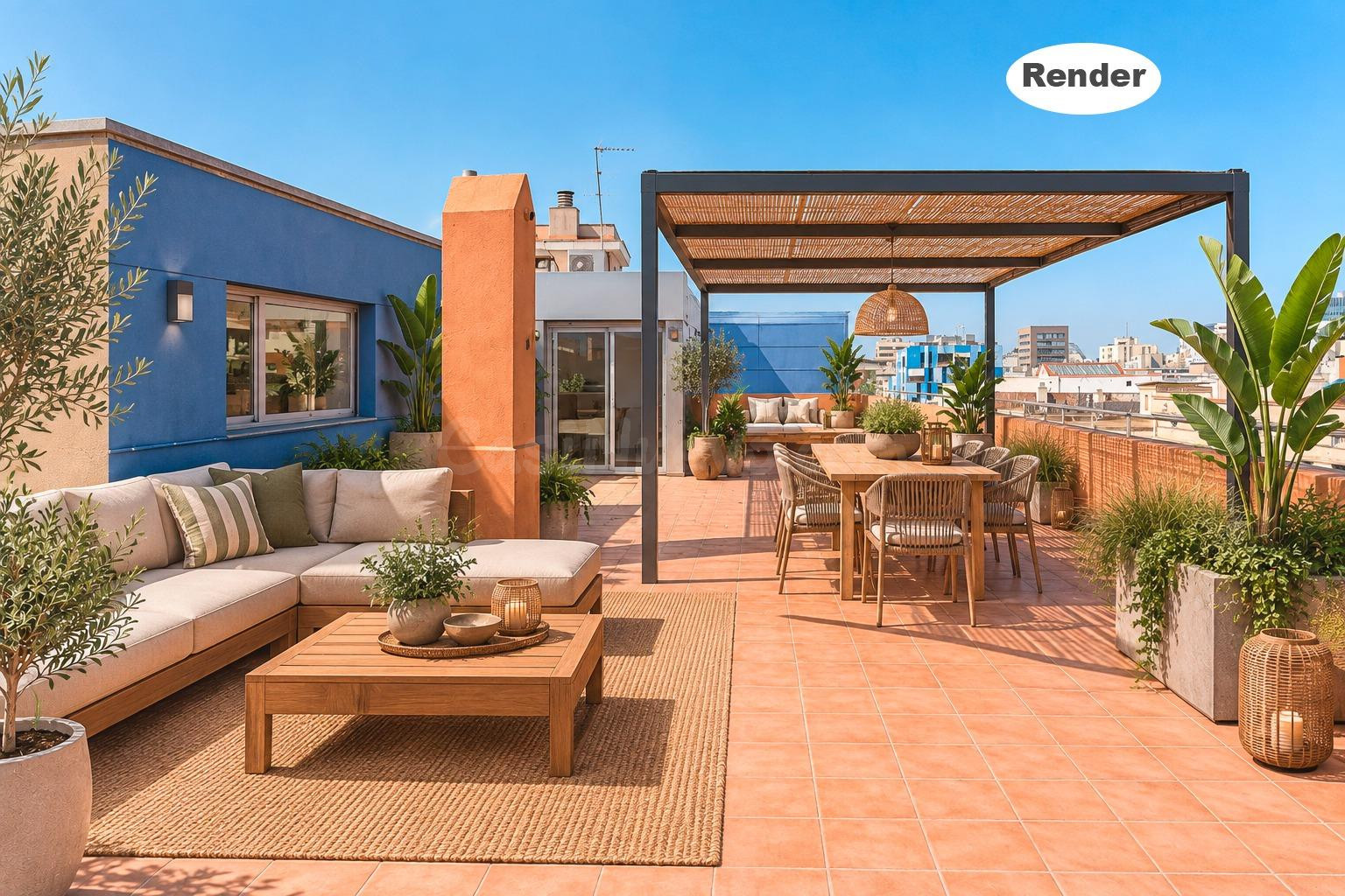 Ático exclusivo con terraza de 155 m2 en el corazón de Poble - foto 2