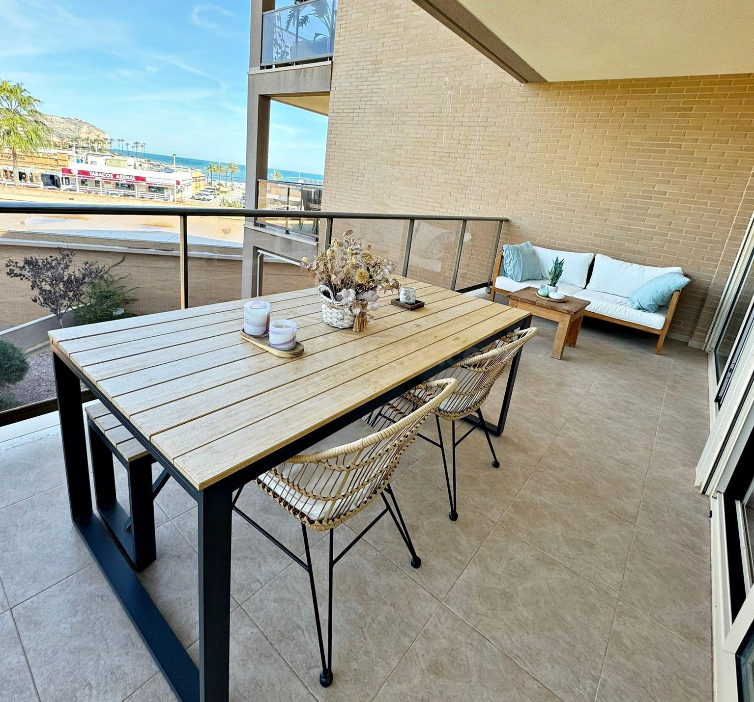 ALQUILER APARTAMENTO EN JAVEA PRIMERA LINEA PLAYA - foto 3