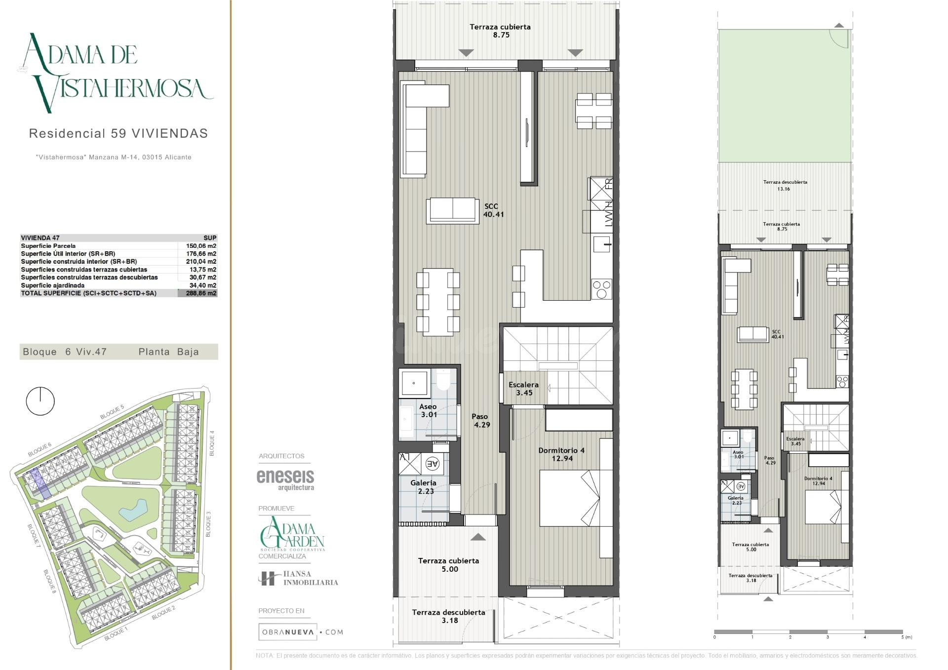 RESIDENCIAL ADOSADOS Y PAREADOS EN VISTAHERMOSA NORTE - foto 2