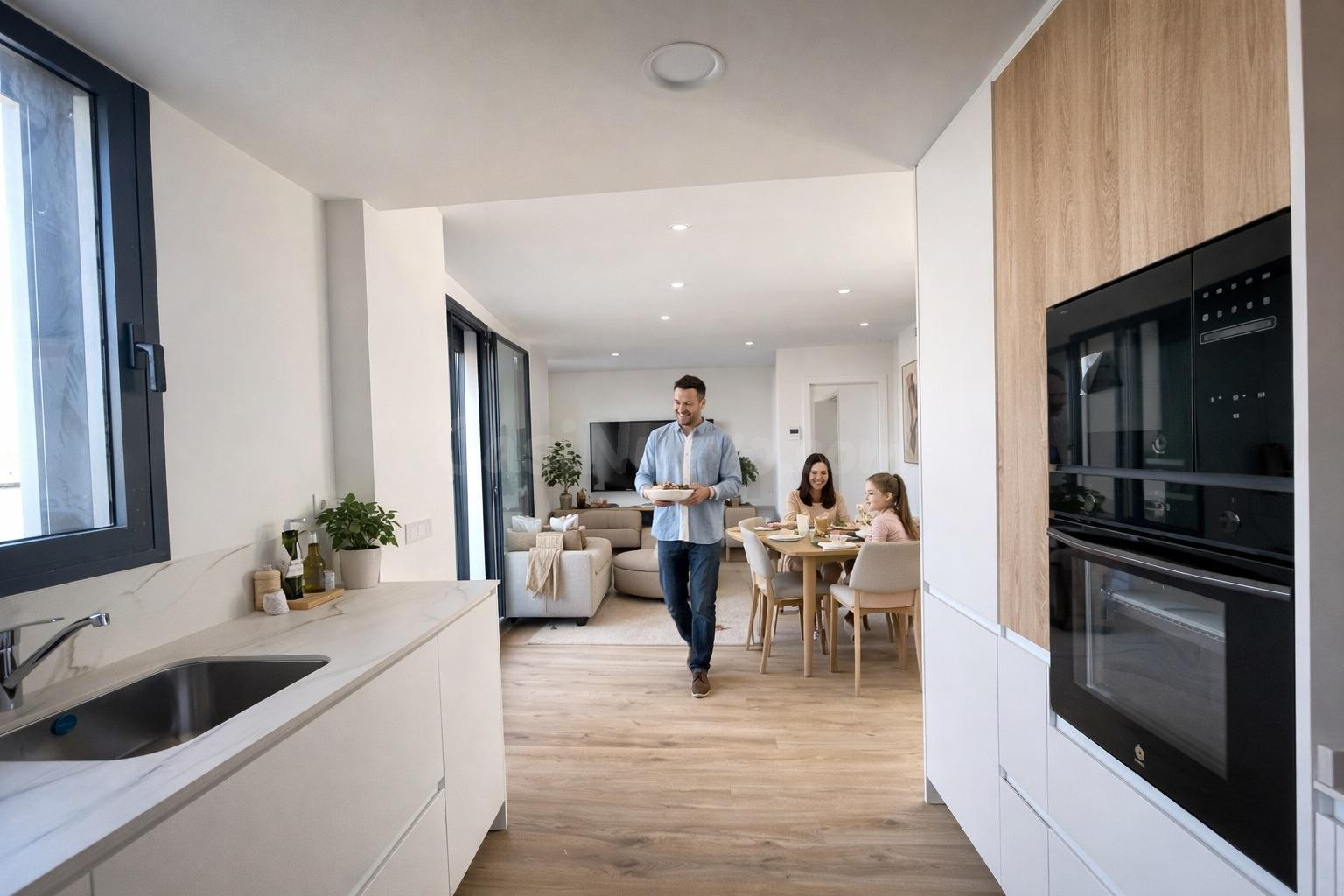 Vivienda a estrenar de 3 dormitorios en El Vendrell, amplia  - foto 3
