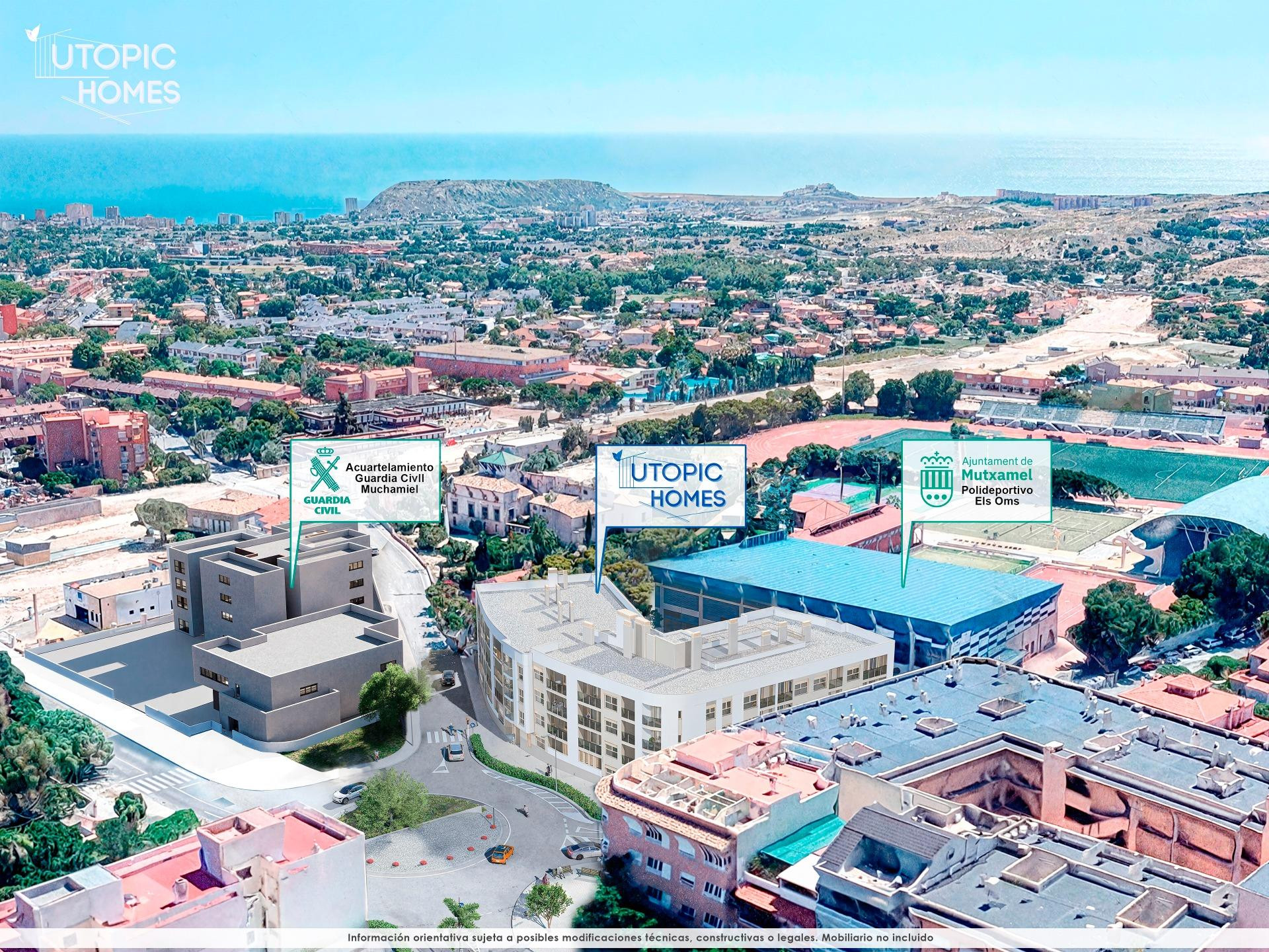 ESTUPENDO RESIDENCIAL DE OBRA NUEVA EN MUCHAMIEL - foto 3