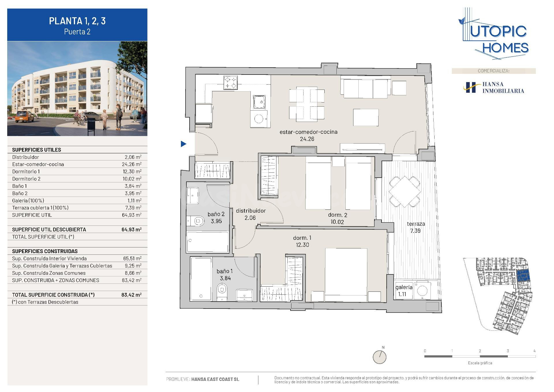 ESTUPENDO RESIDENCIAL DE OBRA NUEVA EN MUCHAMIEL - foto 2