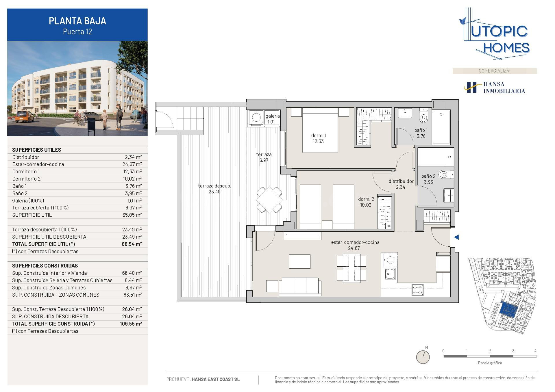 ESTUPENDO RESIDENCIAL DE OBRA NUEVA EN MUCHAMIEL - foto 2