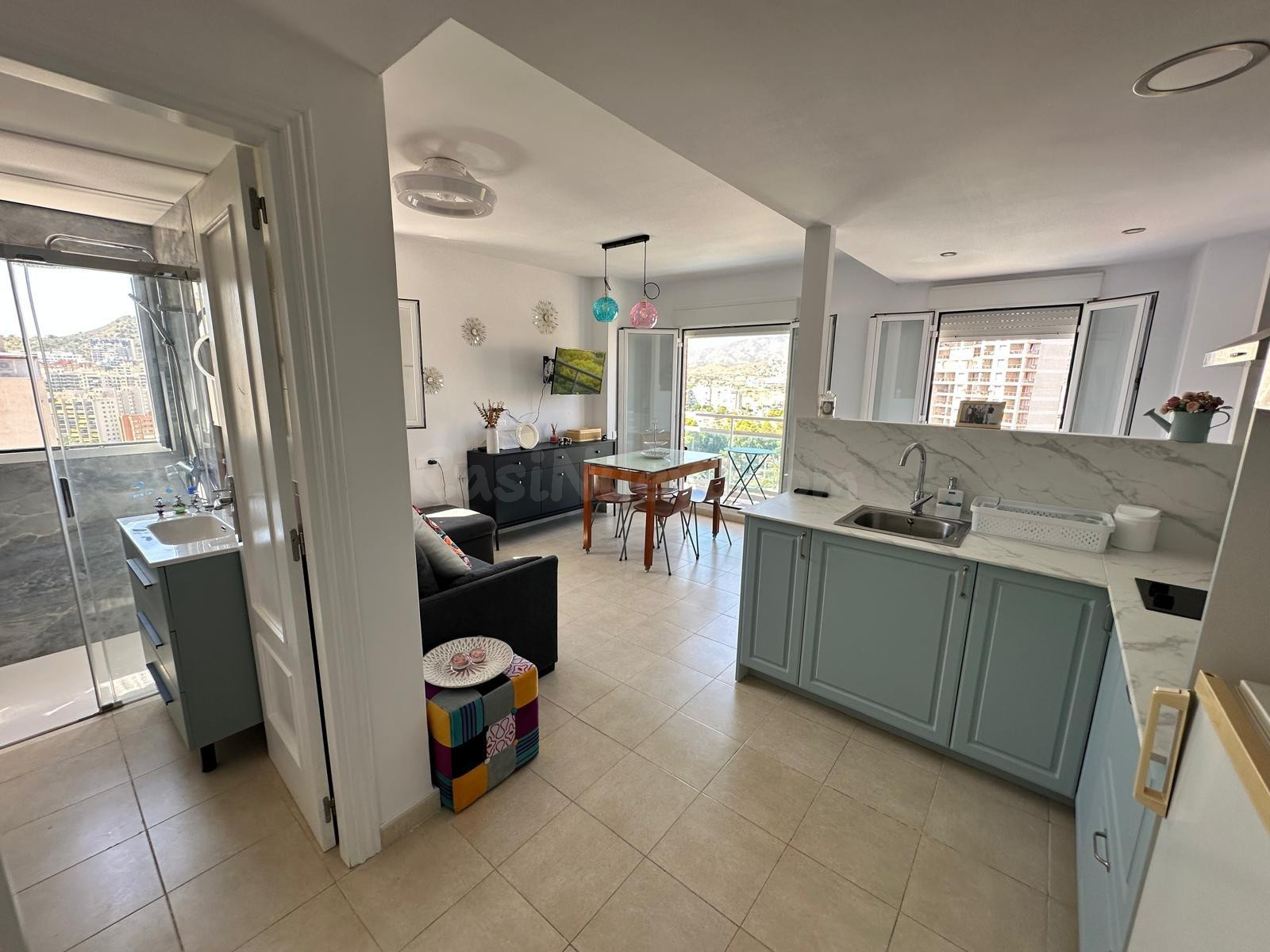 Estudio Reformado en Finestrat con Piscina y Terraza - foto 4