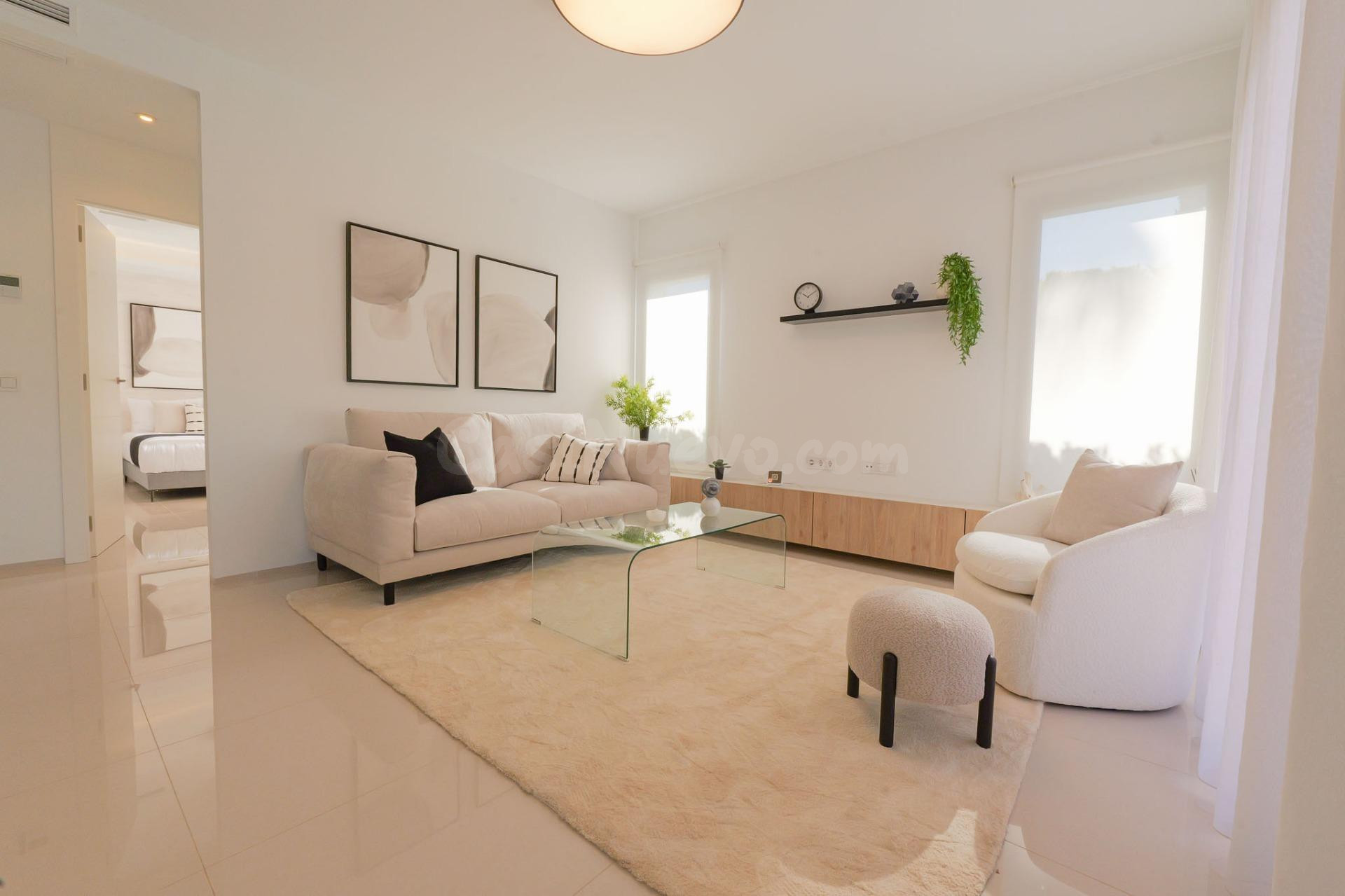 Obra Nueva Villa de lujo con 3 Dormitorios y 3 Baños con Pis - foto 2