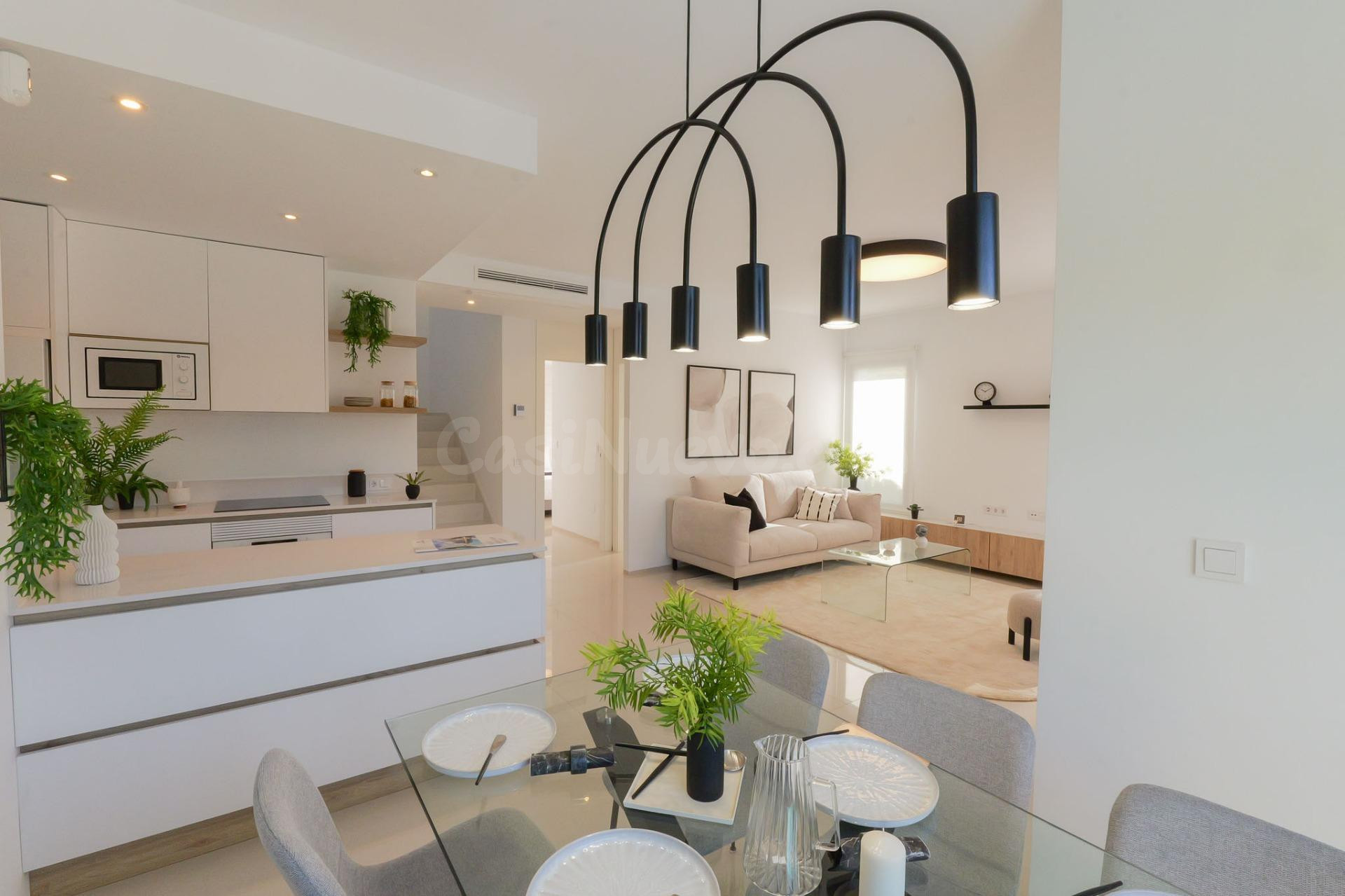 Obra Nueva Villa de lujo con 3 Dormitorios y 3 Baños con Pis - foto 4