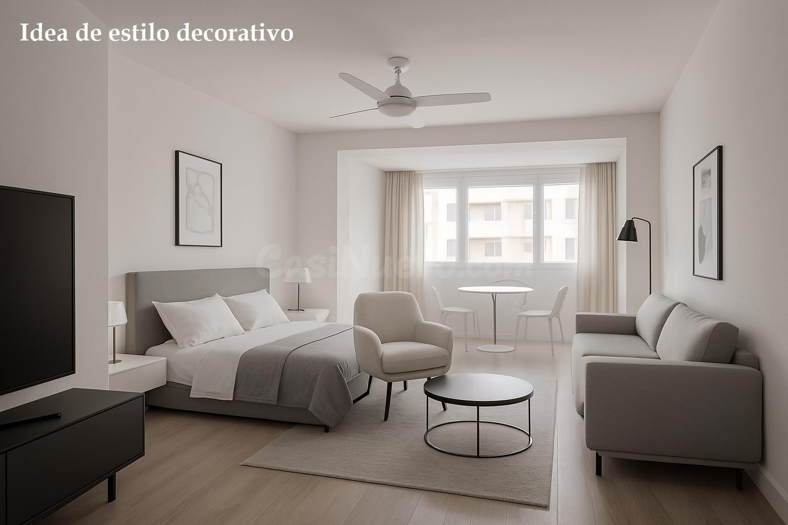 Ático estudio tipo loft en 1ª Línea con Parking en Arenales  - foto 4