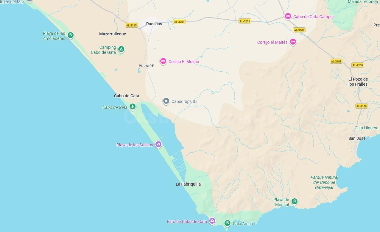 Terreno urbano en venta - Primera linea de playa de san miguel de cabo de gata - foto 3