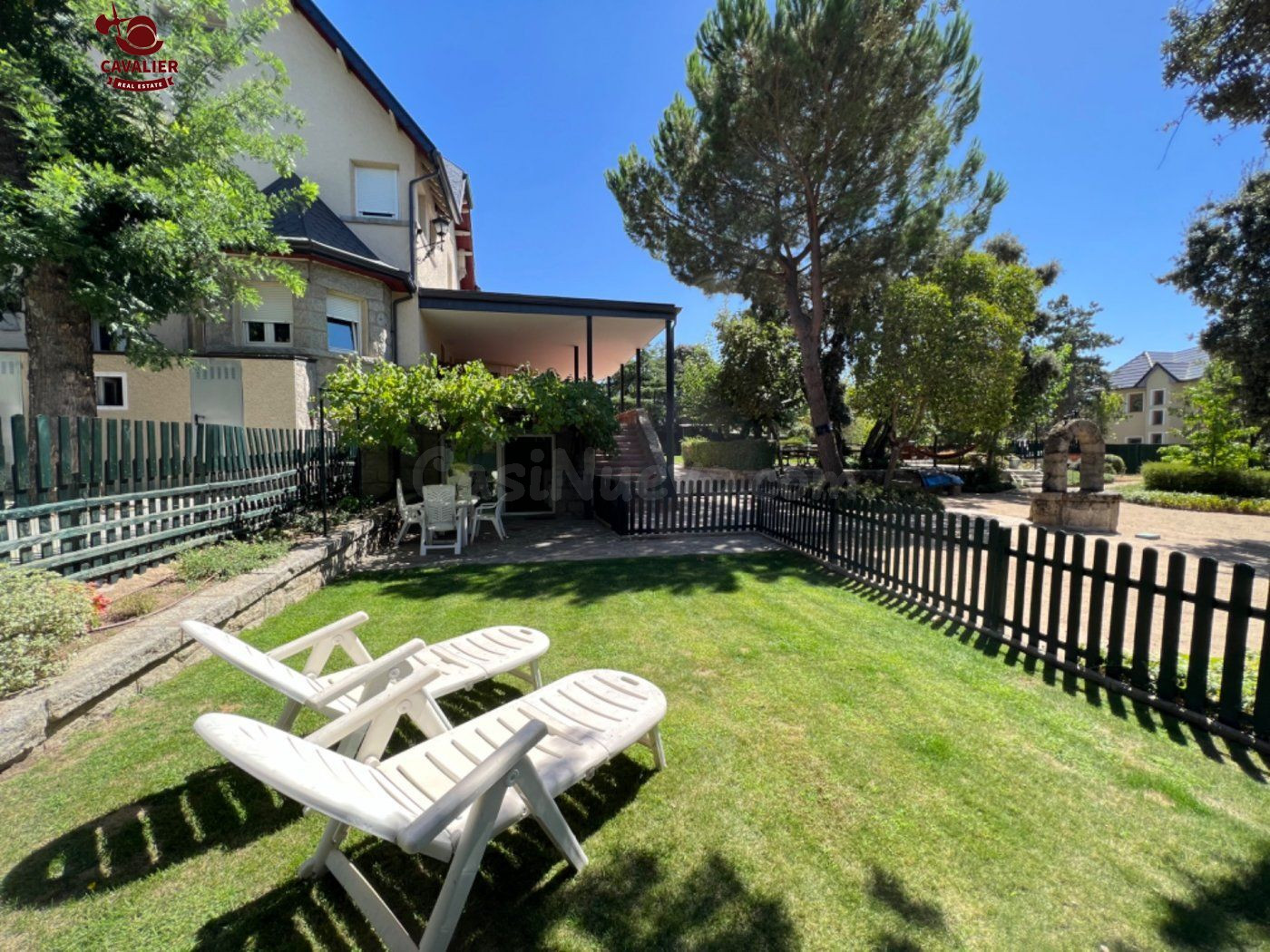 Alquiler apartamento amueblado muy luminoso de 52m2 con jard