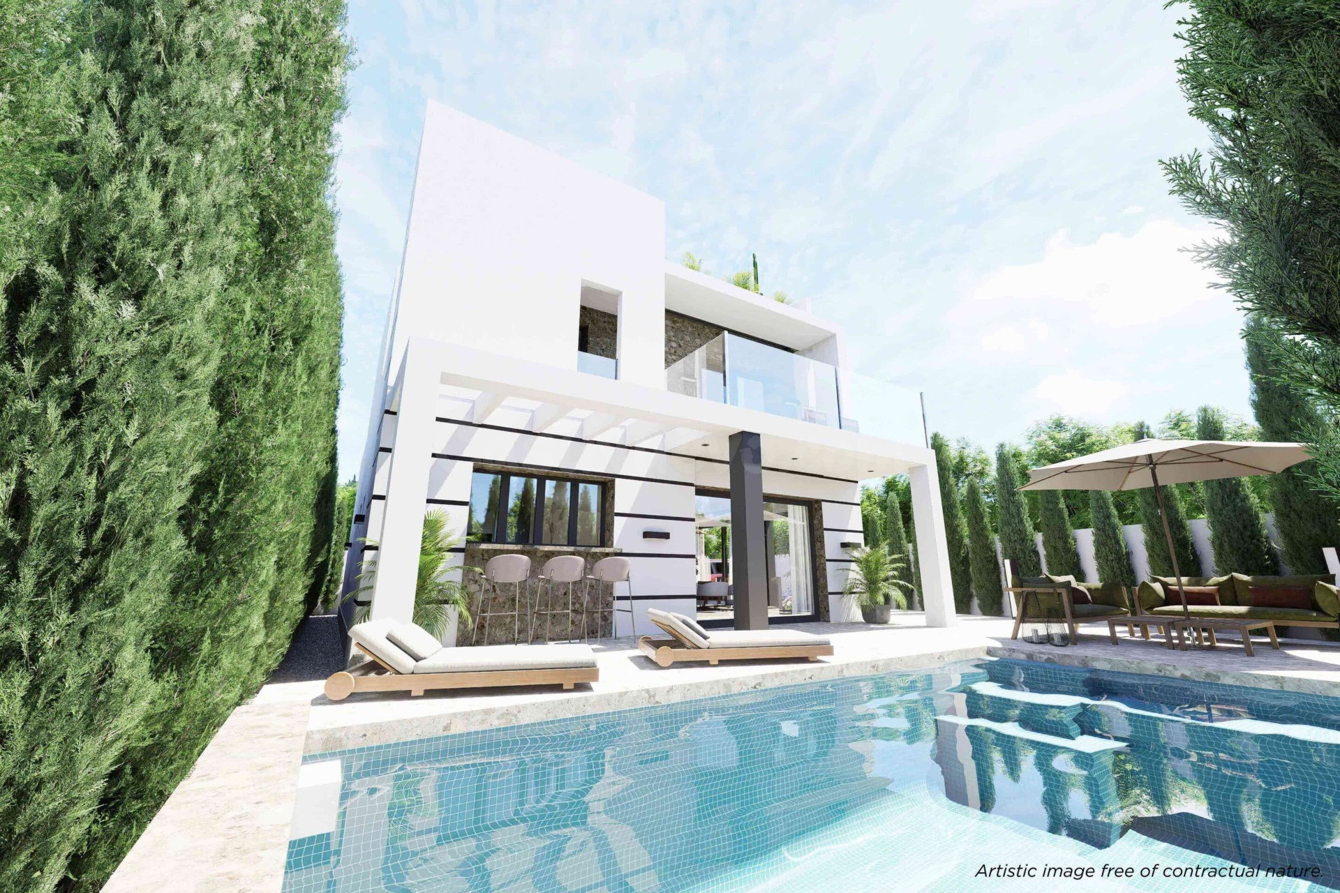 Villa 3 Dormitorios 3 Baños con Piscina Mod.Camila - foto 2
