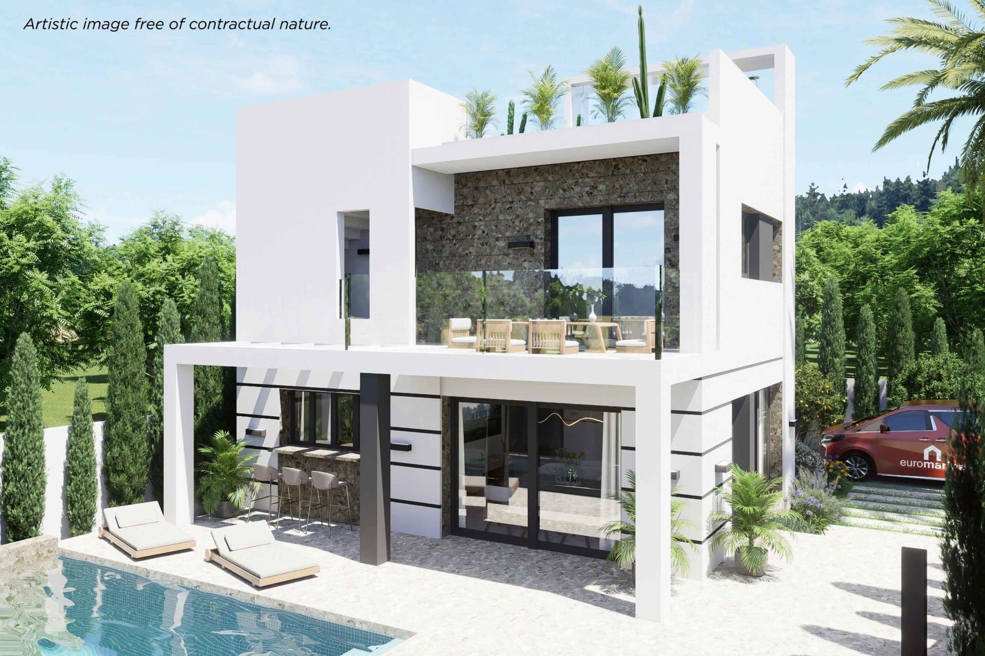 Villa 3 Dormitorios 3 Baños con Piscina Mod.Camila - foto 3