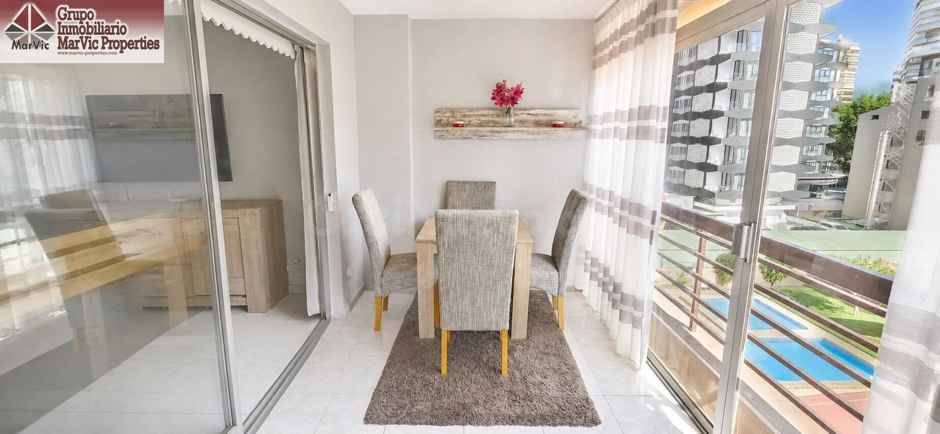 Moderno Piso de 2 habitaciones en Levante, Benidorm - A paso - foto 5