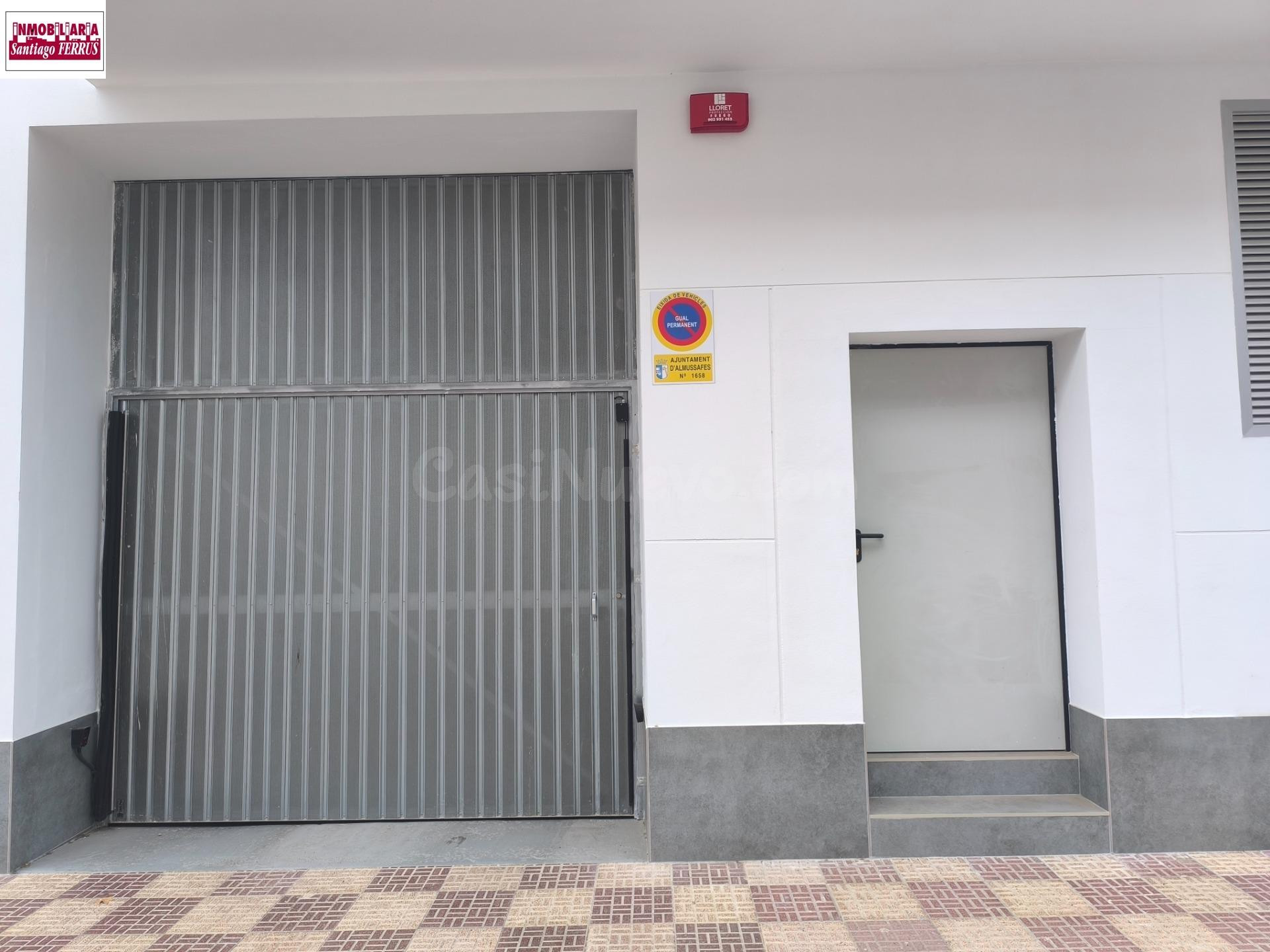 ALQUILER DE PLAZA DE GARAJE EN ALMUSSAFES (VALENCIA)