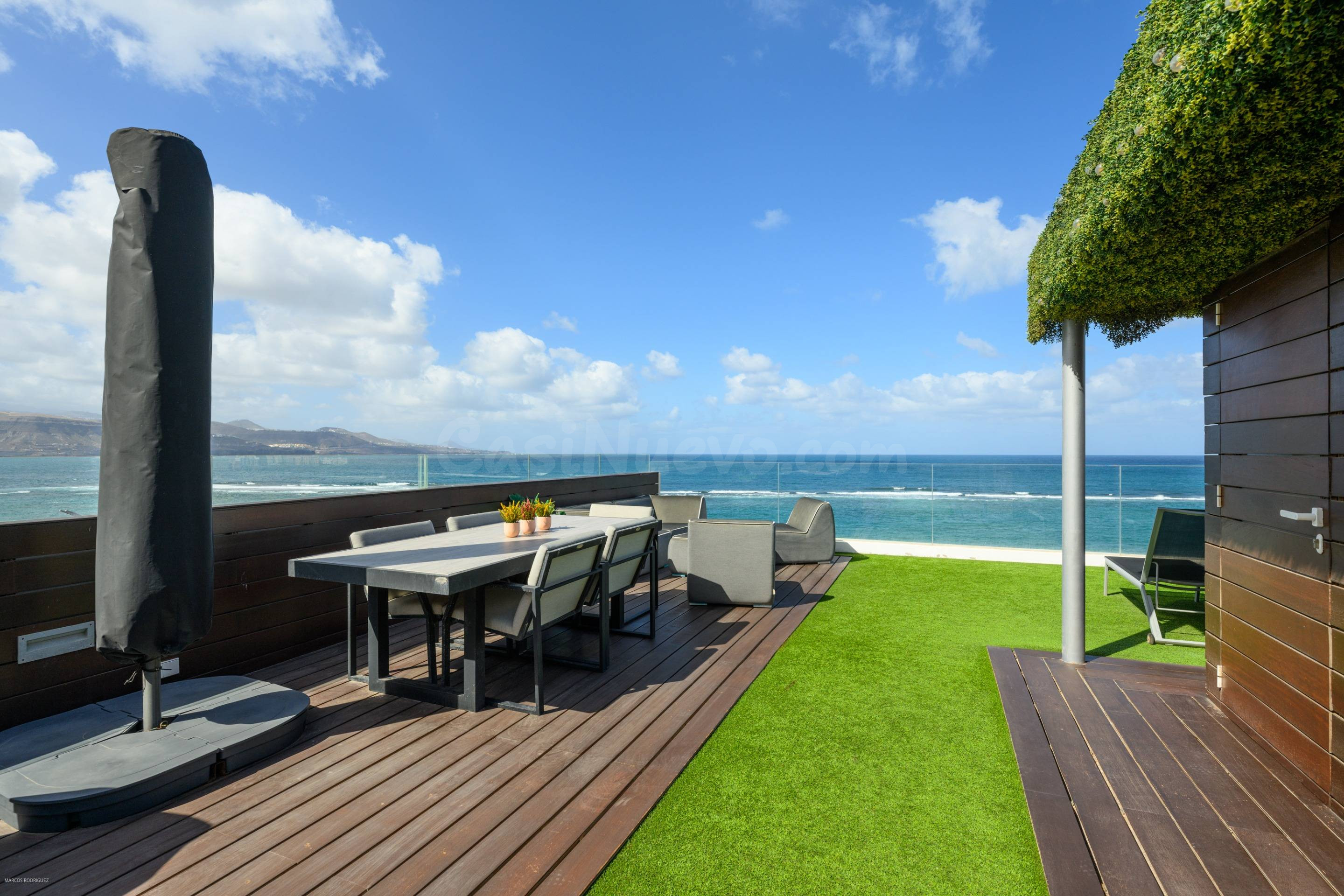 Ático de lujo en venta en primera línea de la Playa de Las Canteras