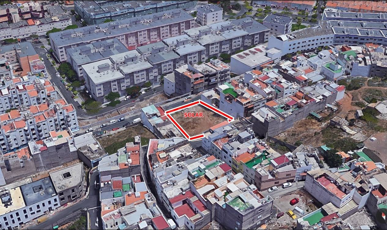 Solar urbano en Paseo de los Martires-Tamaraceite