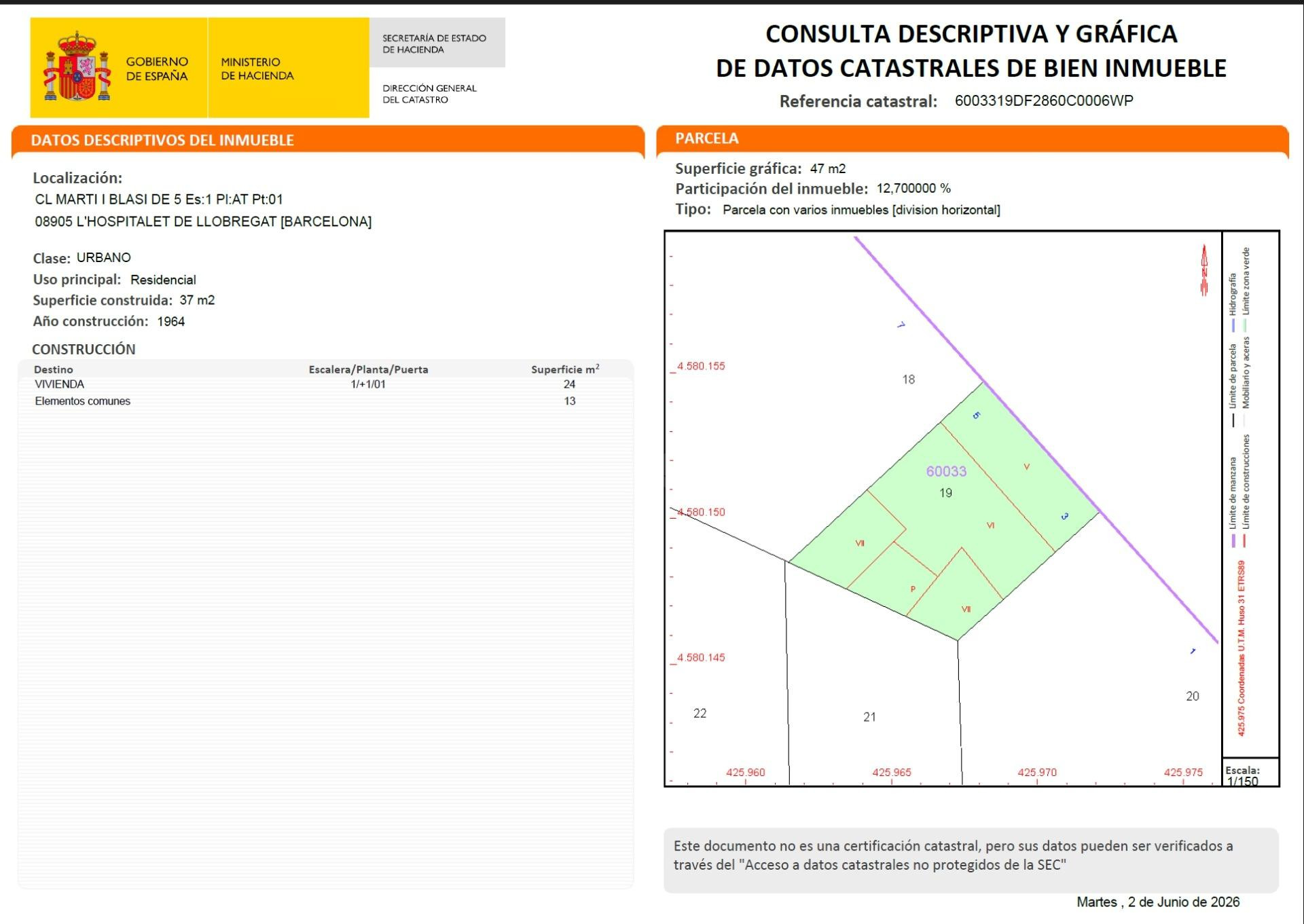 Acogedor Ático en La Torrassa, Hospitalet de Llobregat por s - foto 5