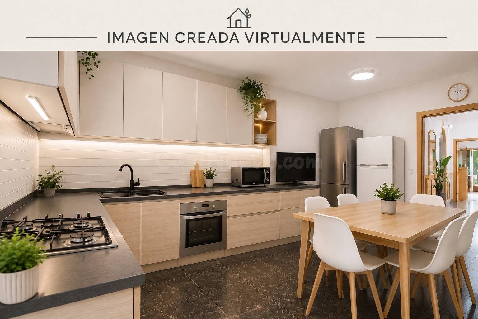 SE VENDE CASA TERRERA INDEPENDIENTE CON TERRENO EN MOYA - foto 4
