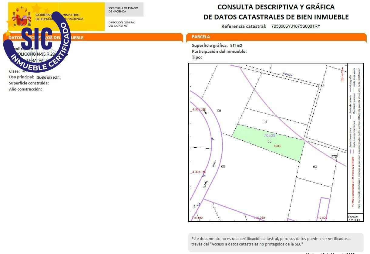 EN VENTA PARCELA DE 811 m2 EN BÉTERA – EL ESPACIO PERFECTO P - foto 3
