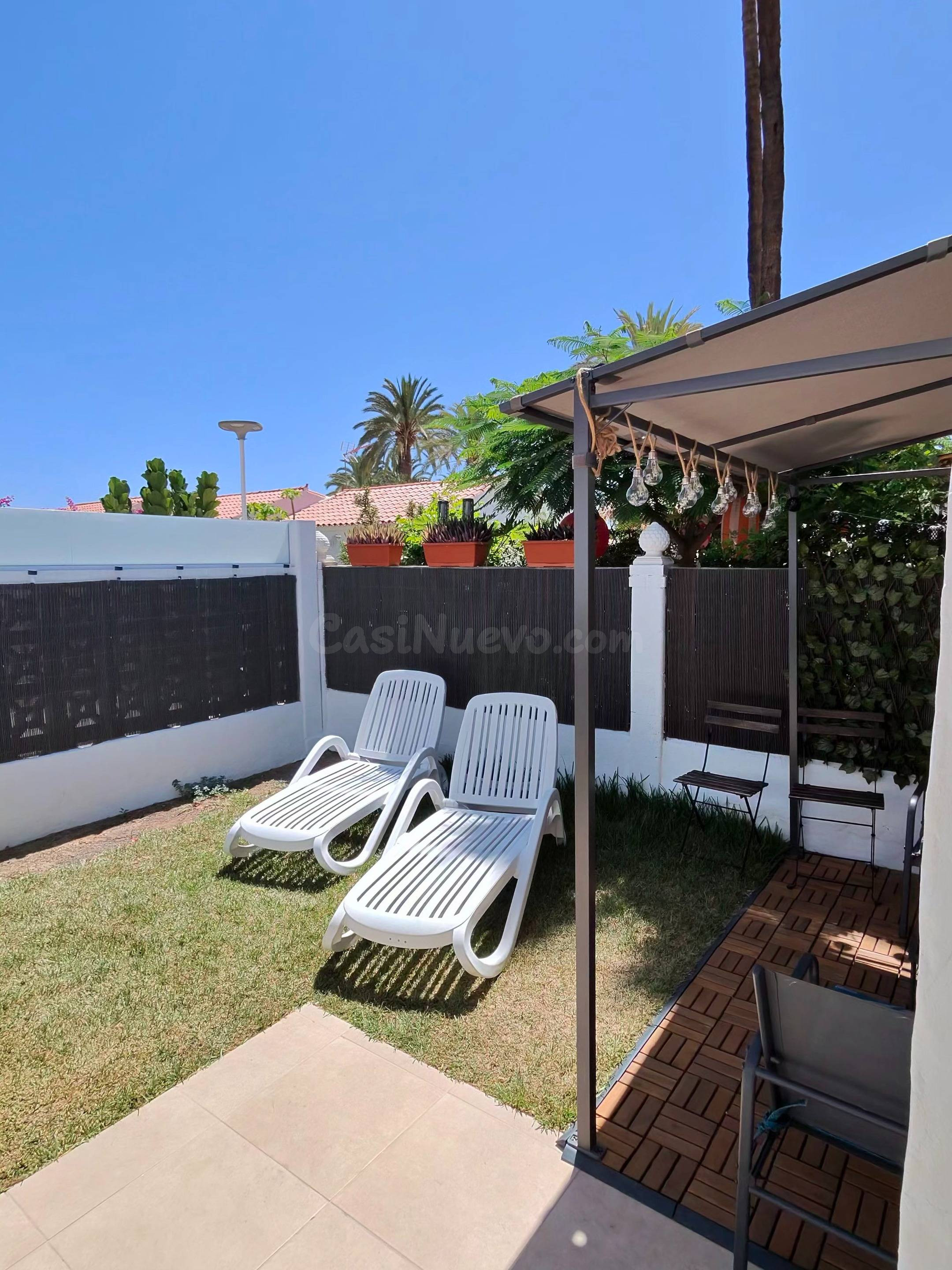 ✨ Bungalow con jardín privado en Playa del Inglés – Alquiler