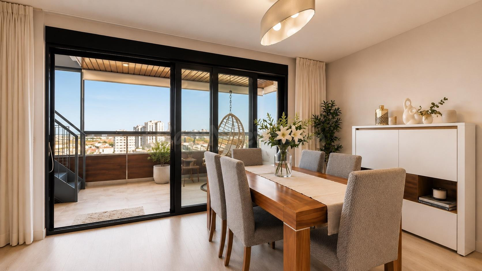 Ático-dúplex con solárium privado, terraza acristalada y zon - foto 4