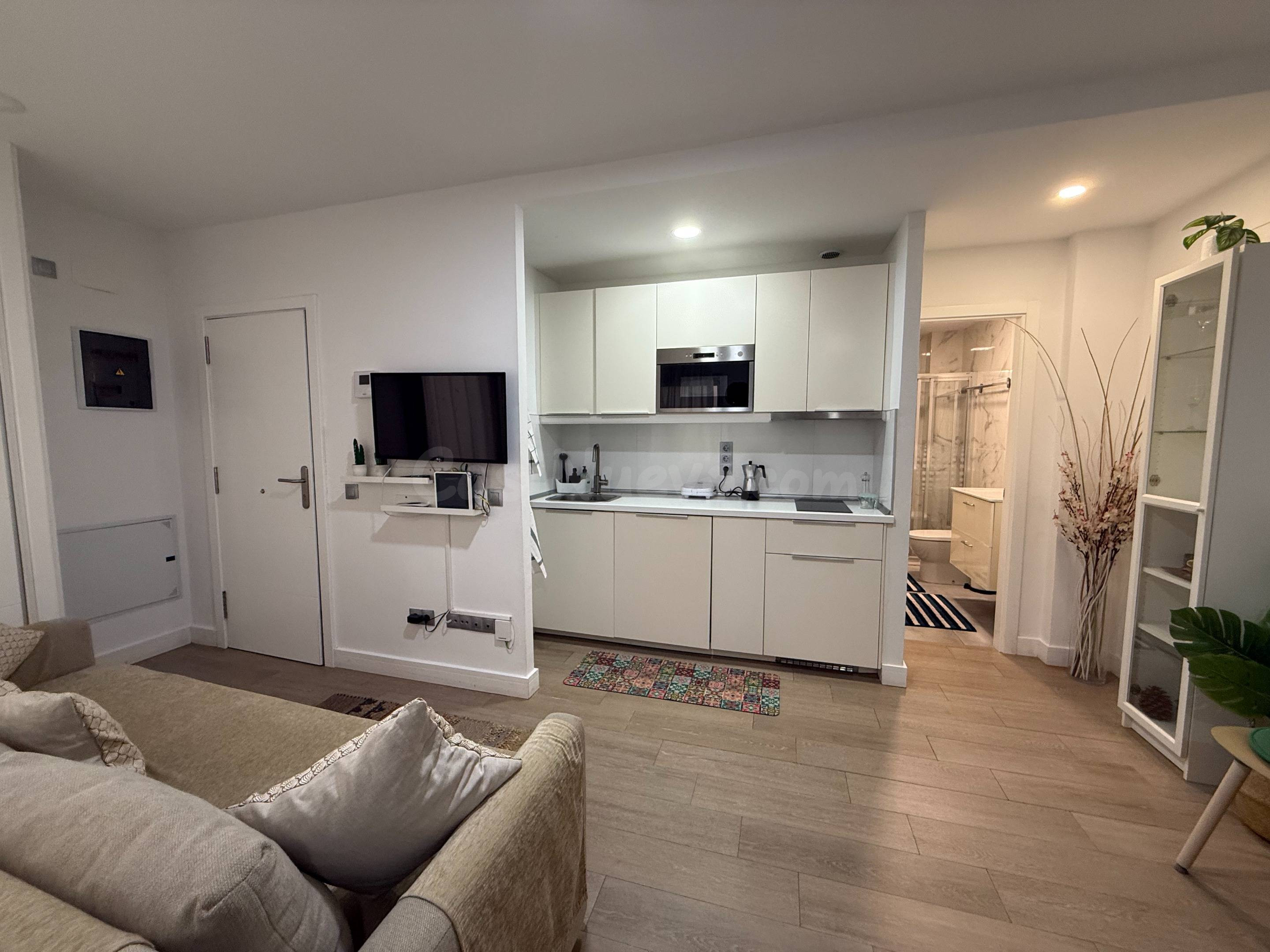 Estudio completamente equipado a 15 metros de la Playa de Las Canteras