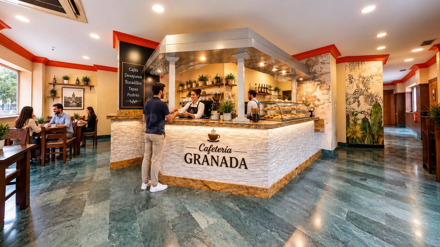 Local de hostelería en venta en Granada | 192 m2, terraza, c - foto 5