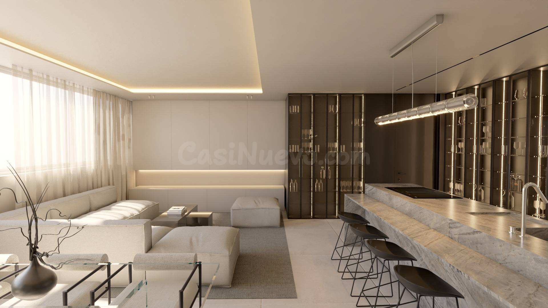 ÁTICO DE DISEÑO A ESTRENAR A CINCO MINUTOS DE LAS CANTERAS - foto 2