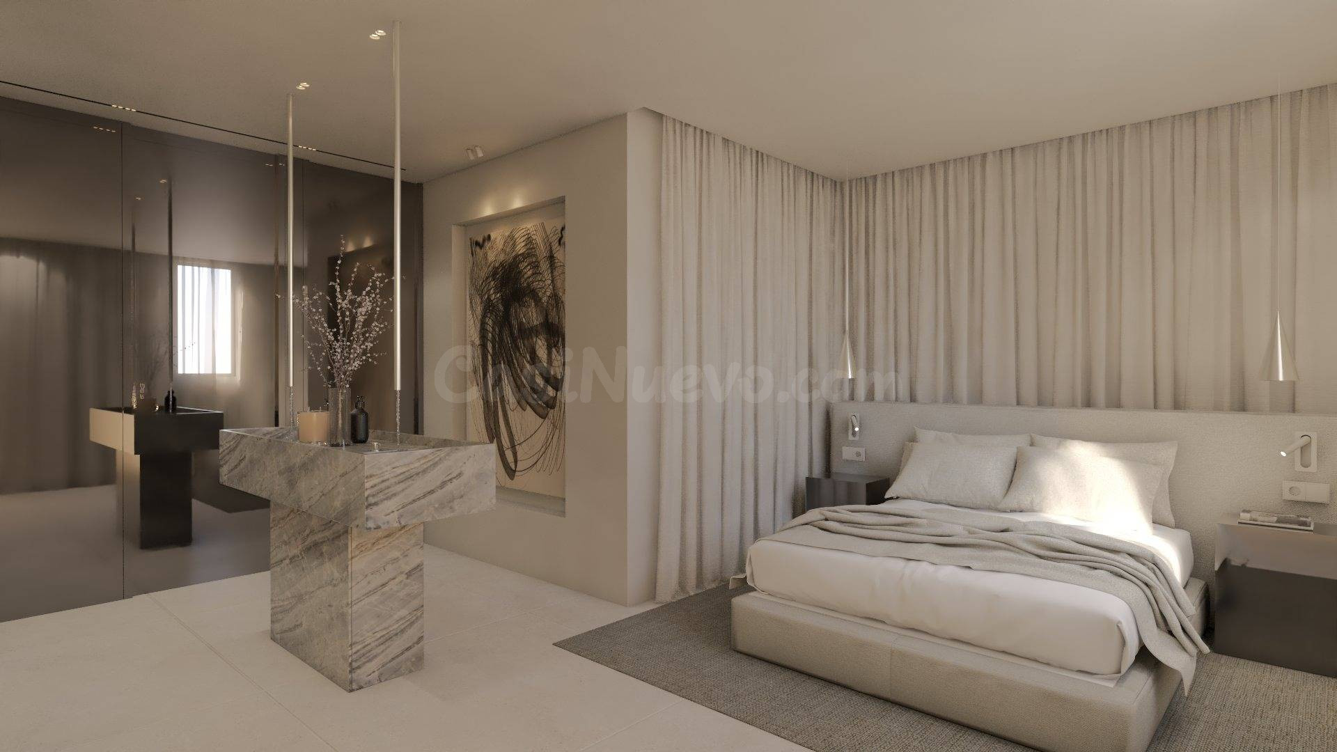 ÁTICO DE DISEÑO A ESTRENAR A CINCO MINUTOS DE LAS CANTERAS - foto 3