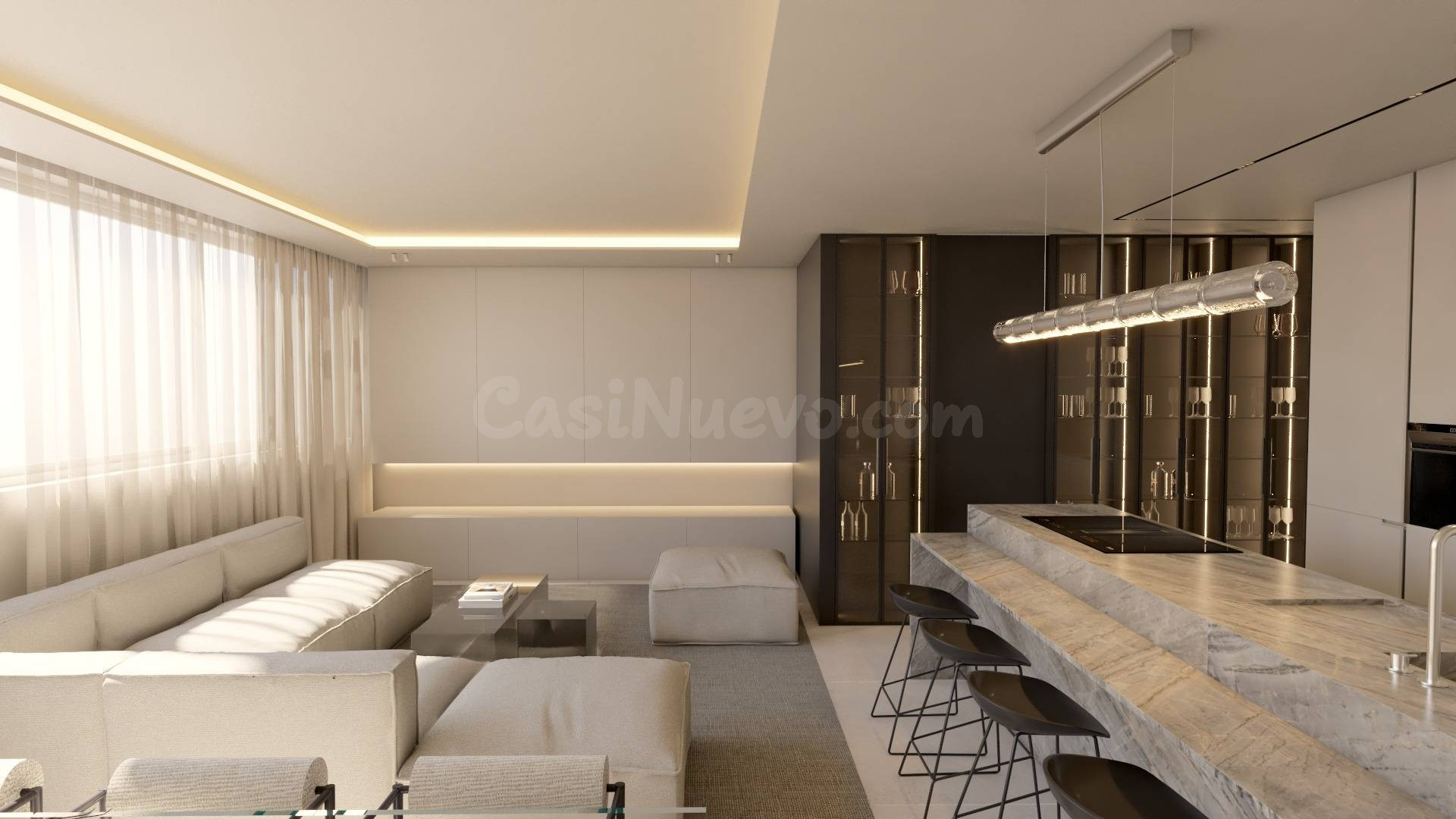ÁTICO DE DISEÑO A ESTRENAR A CINCO MINUTOS DE LAS CANTERAS - foto 5