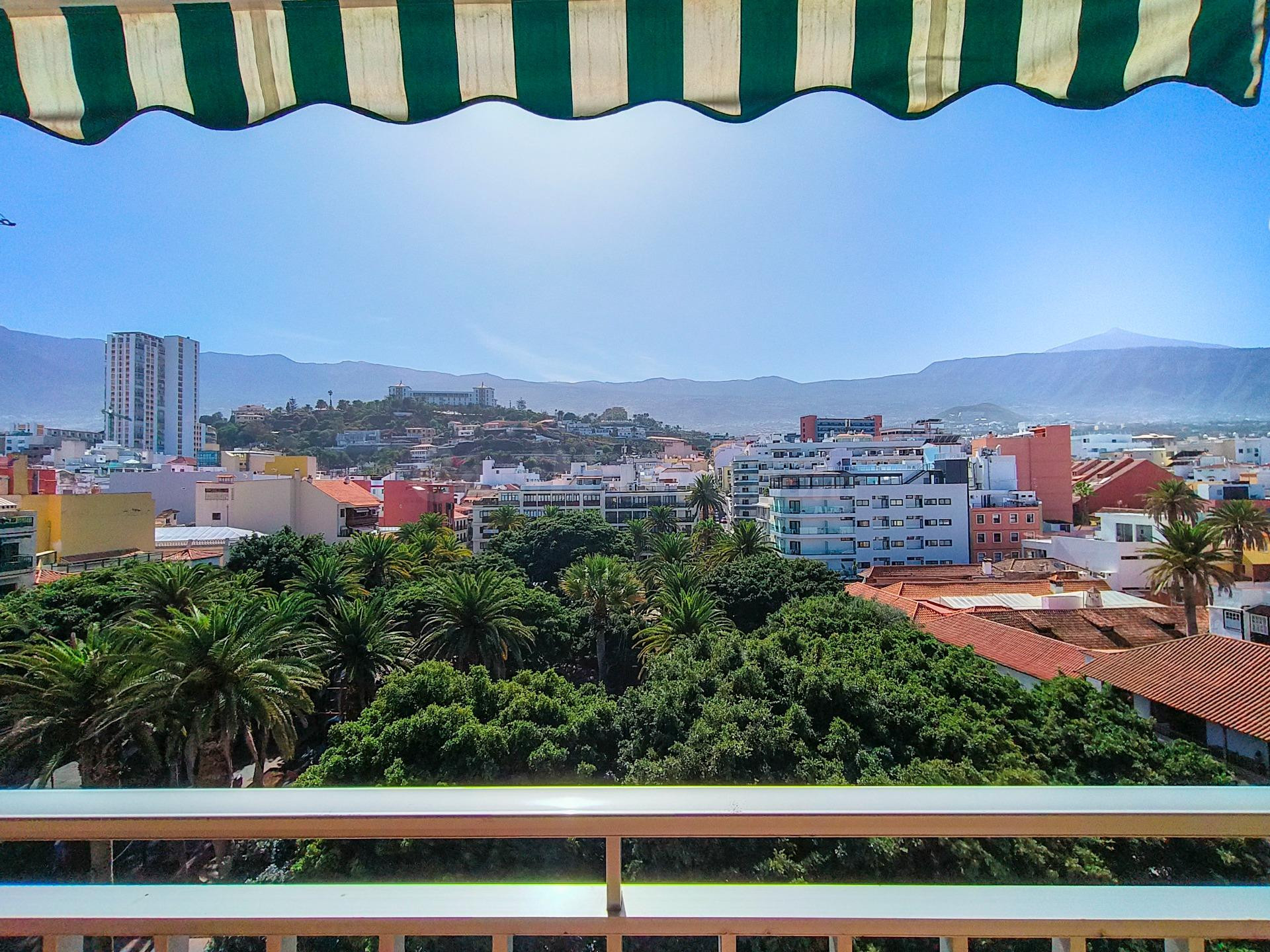 Estudio luminoso con terraza y vistas al Teide · Puerto de l