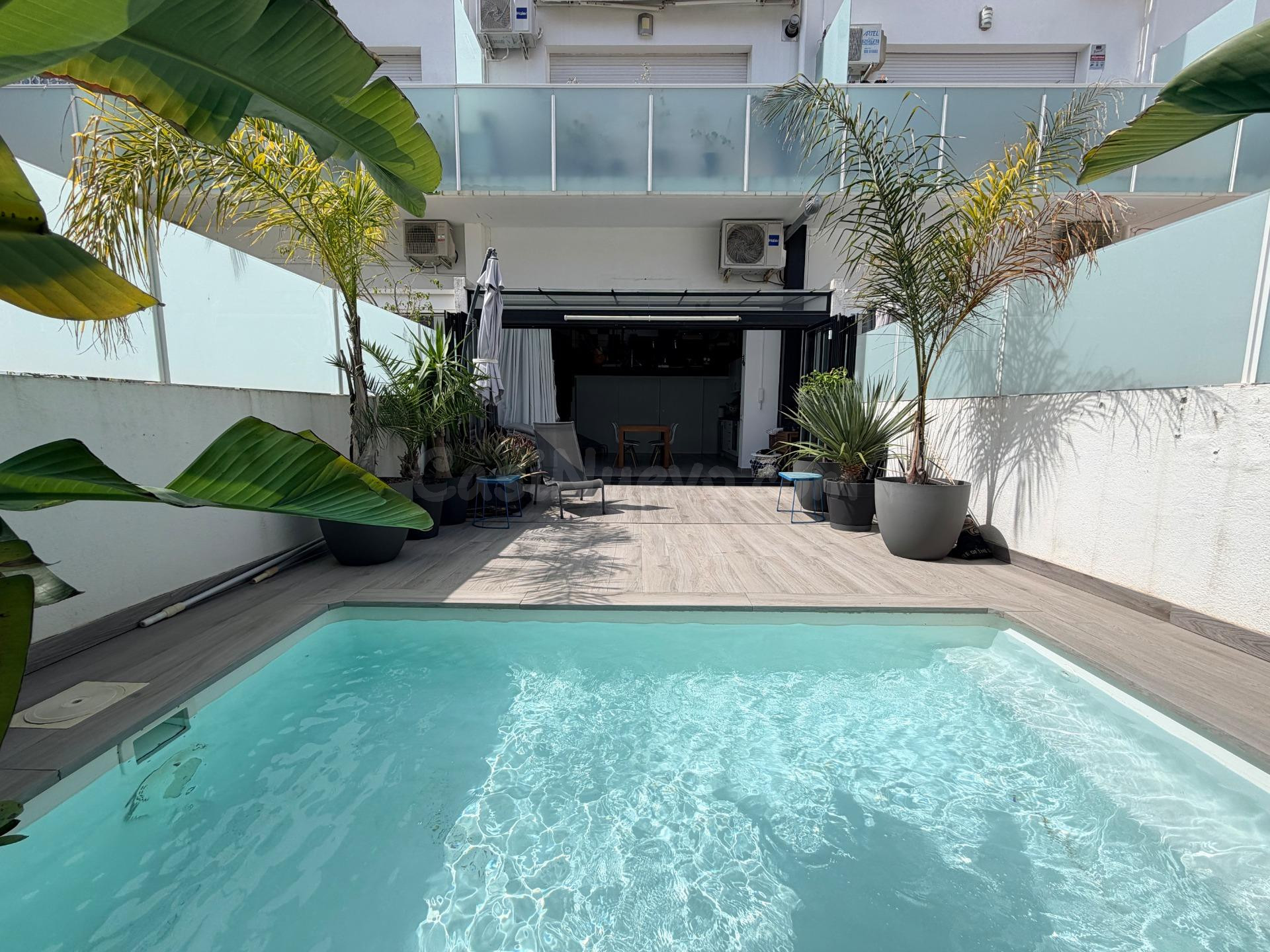 Casa de 3 habitaciones con piscina Propia y garaje