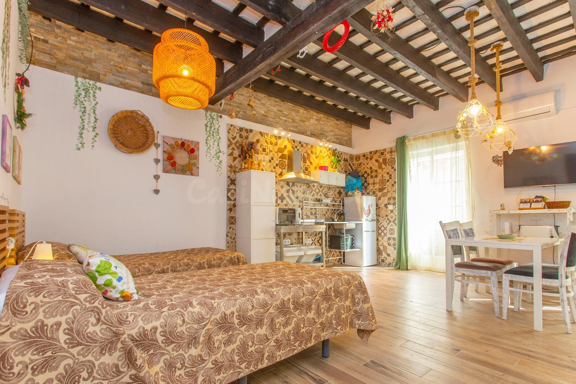 Espectacular loft reformado con licencia turística en Barrio de Santiago - foto 2