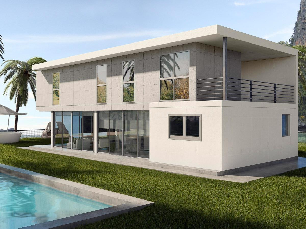 Villa de Obra Nueva en Monte y Mar, Gran Alacant con Piscina