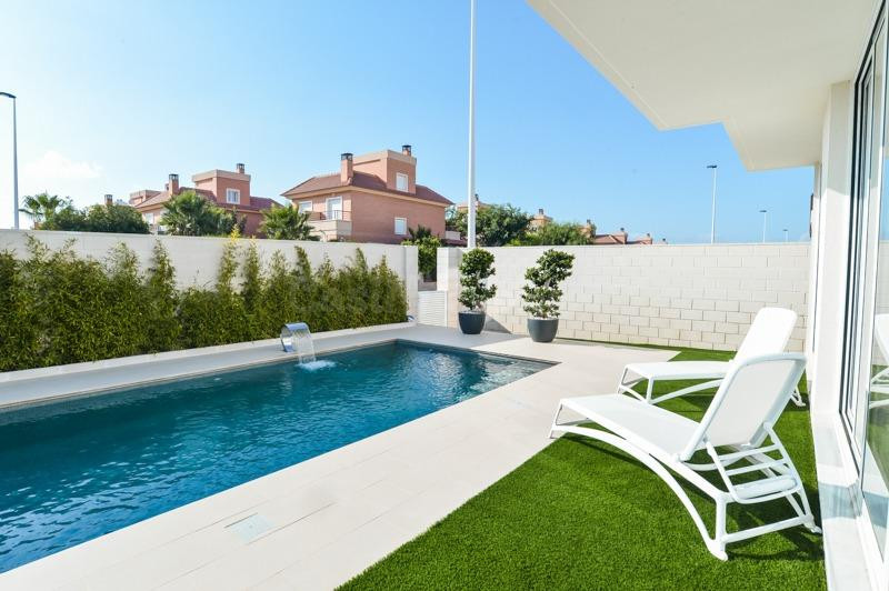 Villa de Obra Nueva en Monte y Mar, Gran Alacant con Piscina - foto 2