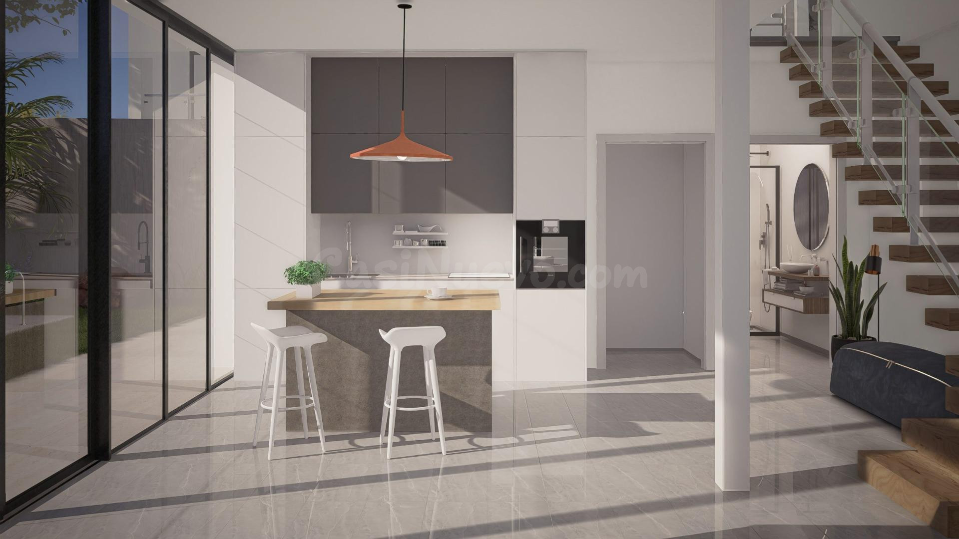 Villa de Obra Nueva en Monte y Mar, Gran Alacant con Piscina - foto 3