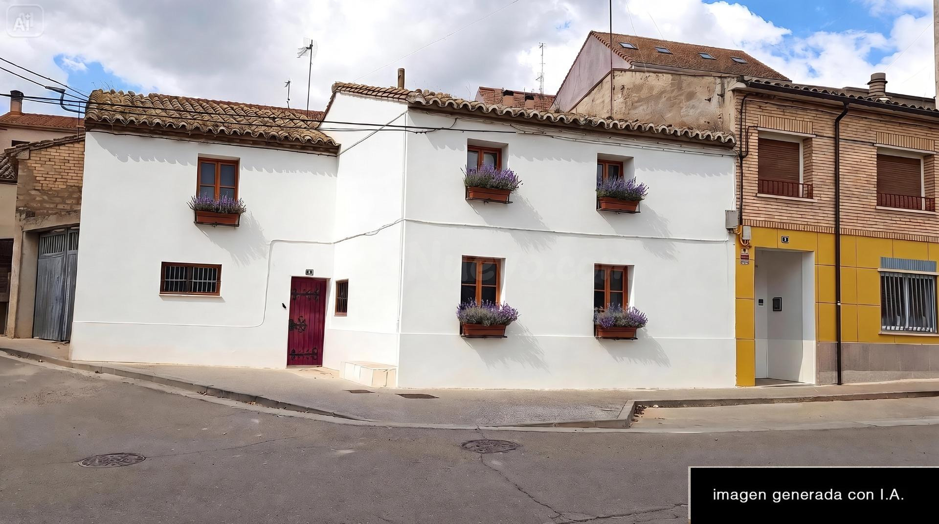 Casa para rehabilitación integral en Villanueva de Gállego.