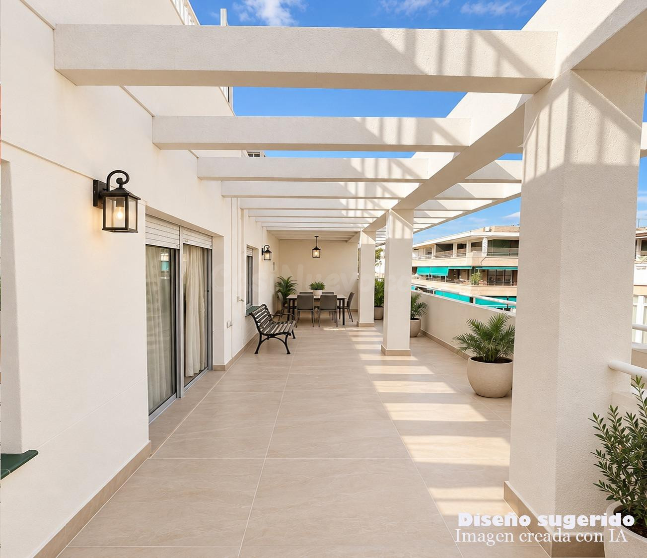 Ático con gran terraza en el centro de Alicante a solo 450 m - foto 2