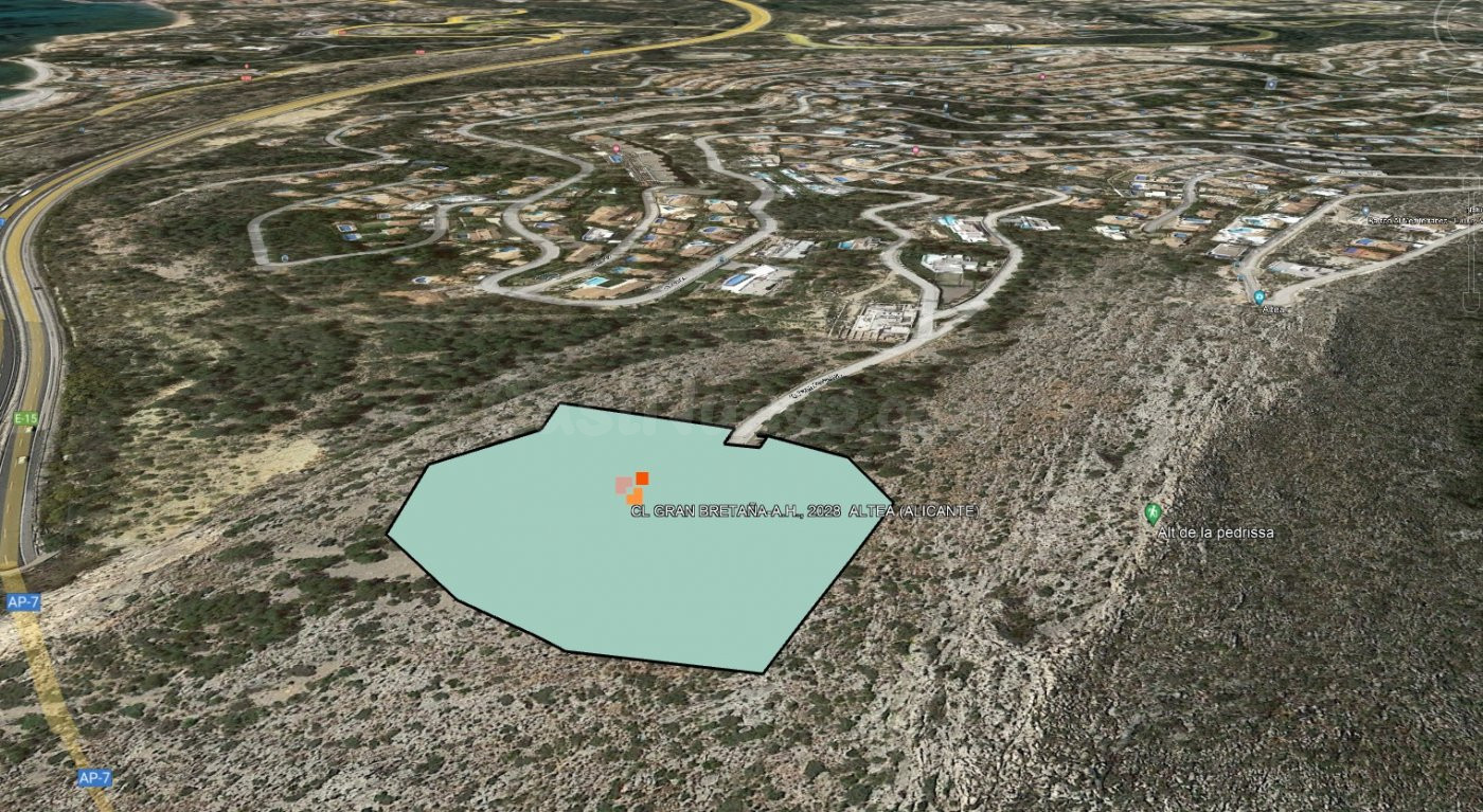 Solar en venta en Calle Gran Bretaña- ALTEA HILLS - foto 2