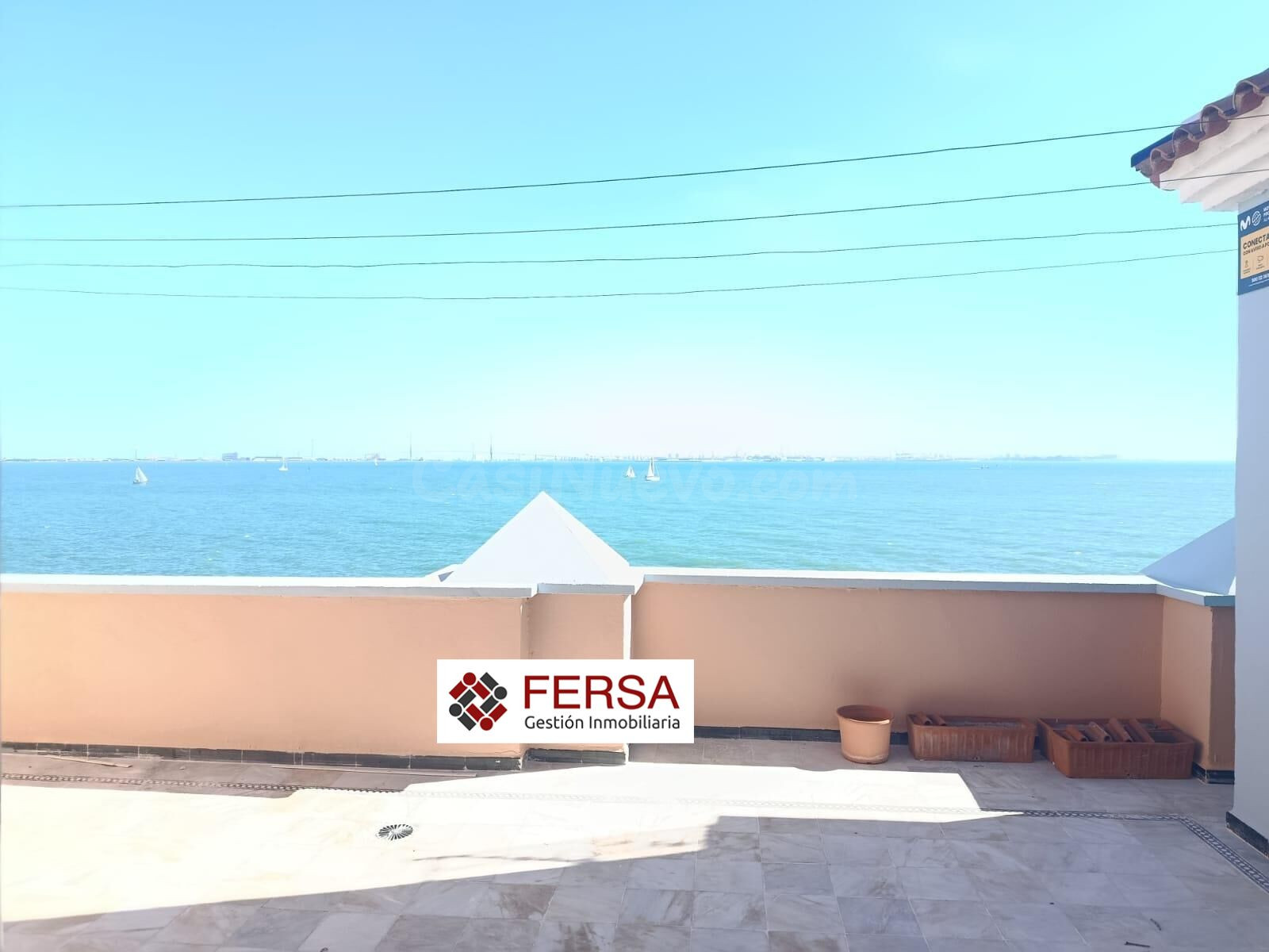 ALQUILER ANUAL APARTAMENTO CON 30 M2 DE TERRAZA -FERSA INMOBILIARIA COMERCIALIZA EN EXCLUSIVA ATICO FRONTAL AL MAR EN PUERTO SHERRY - foto 3